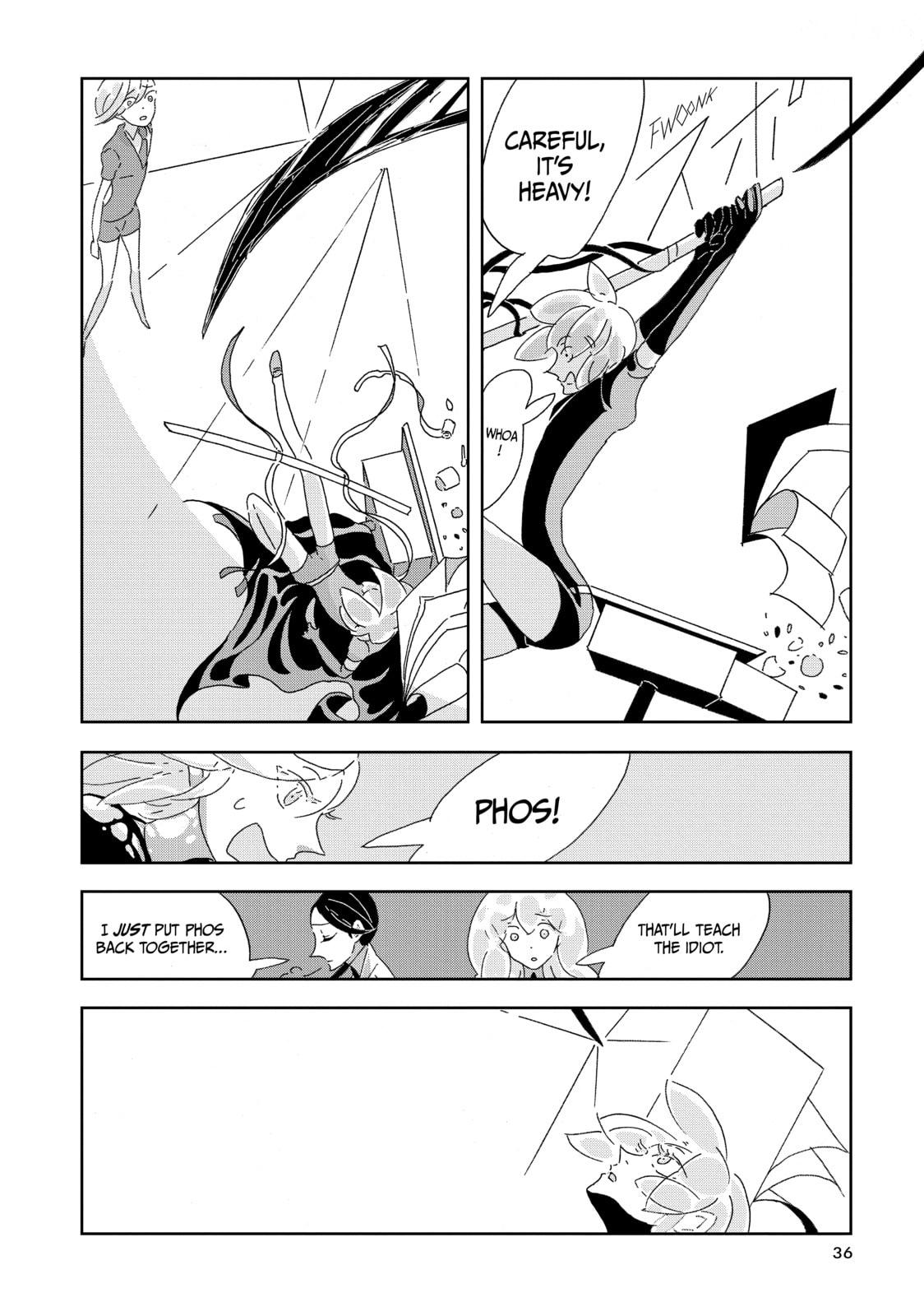 Read Houseki no Kuni chapter 1 image 35 on Lezhin