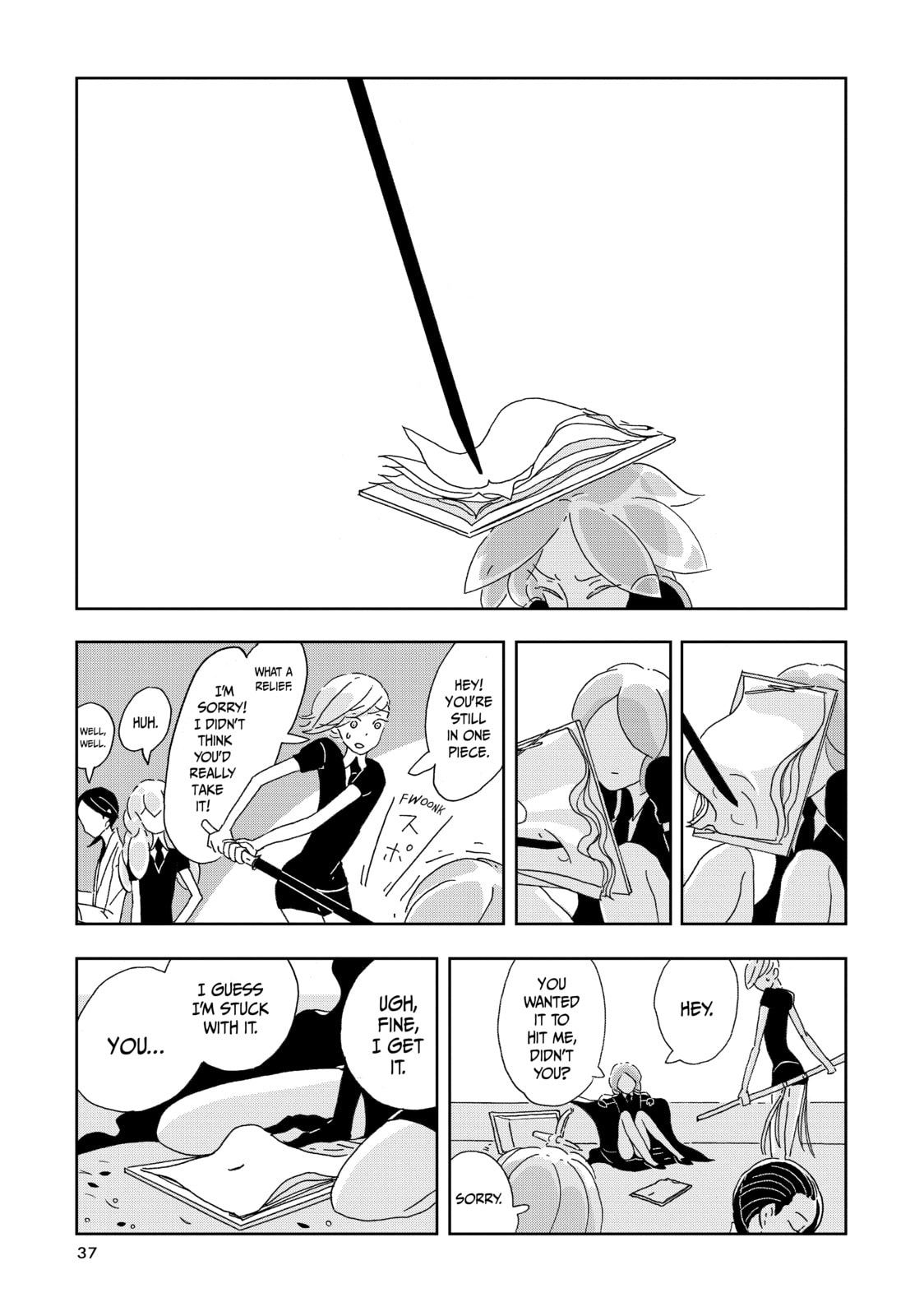 Read Houseki no Kuni chapter 1 image 36 on Lezhin