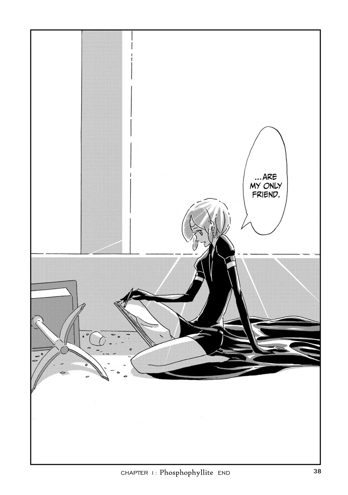Read Houseki no Kuni chapter 1 image 37 on Lezhin
