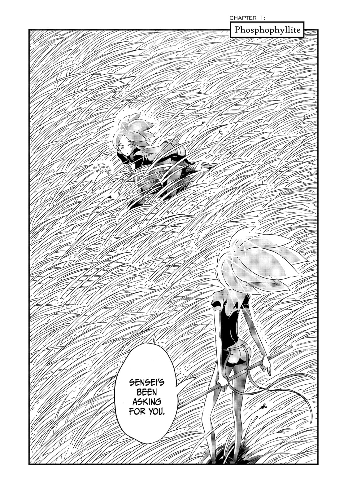Read Houseki no Kuni chapter 1 image 4 on Lezhin