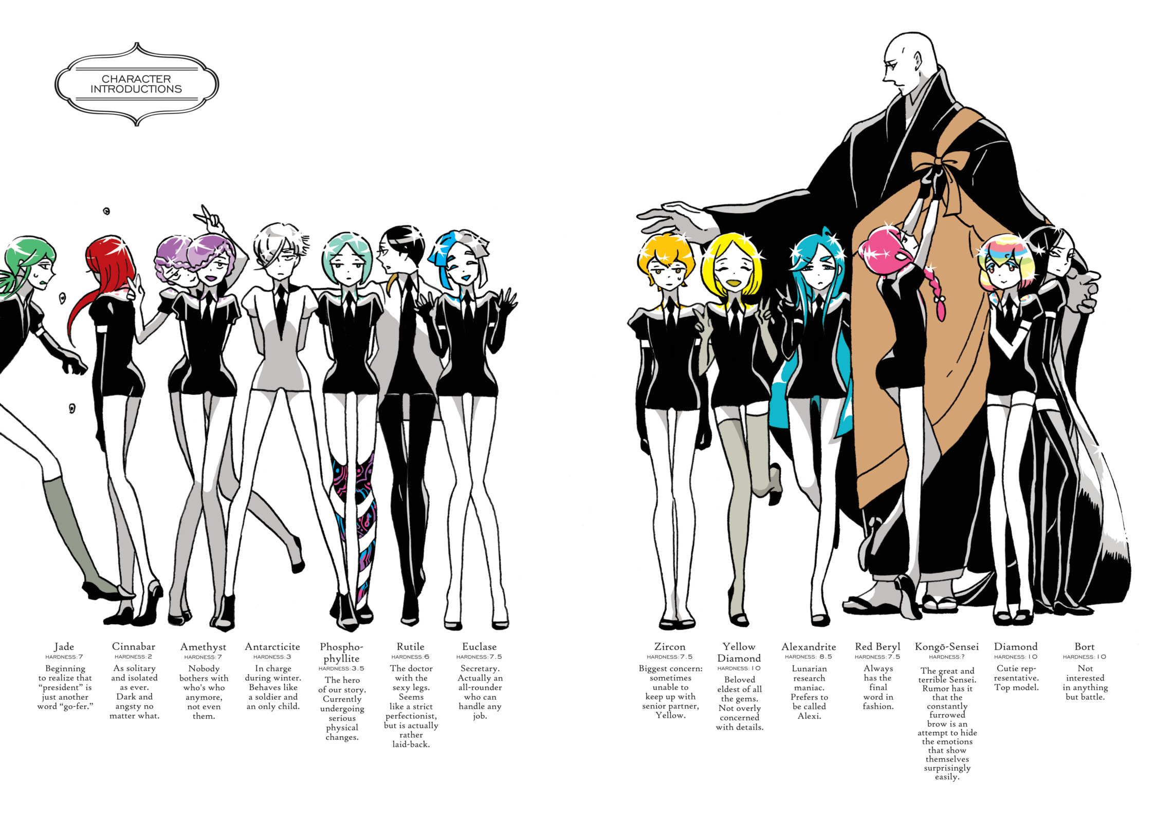 Houseki no Kuni Chapter 14 page 3 - 