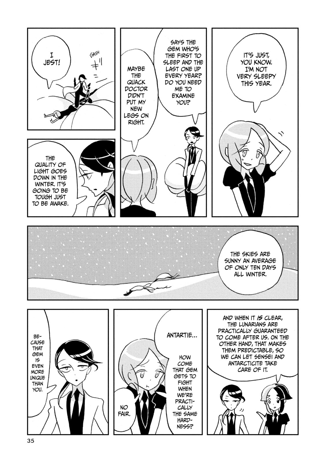 Houseki no Kuni Chapter 15 page 5 - 
