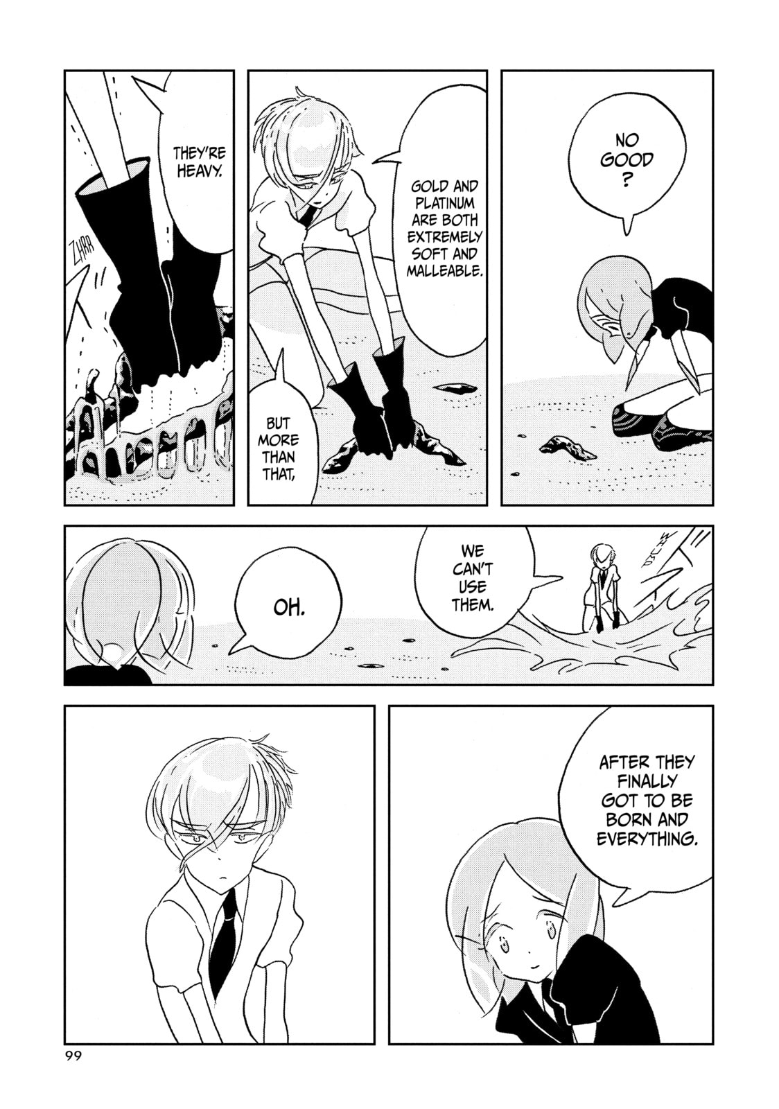 Houseki no Kuni Chapter 17 page 19 - 