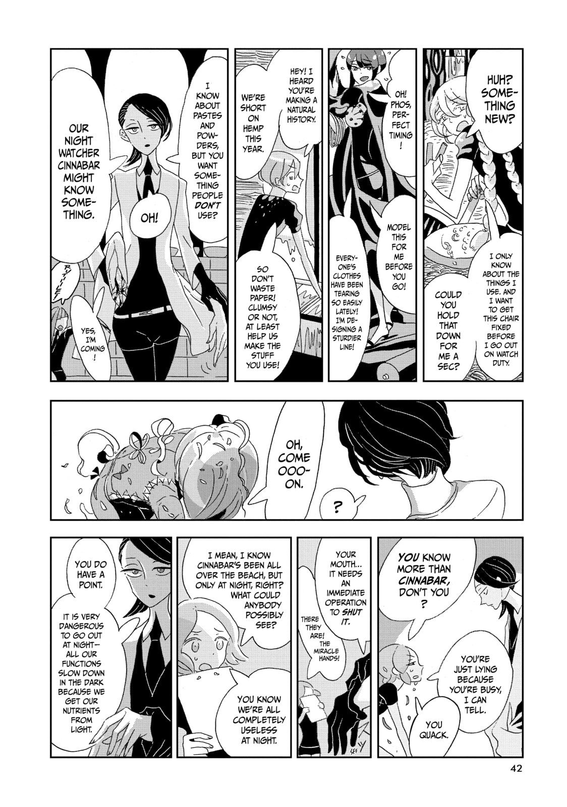 Houseki no Kuni Chapter 2 page 4 - 
