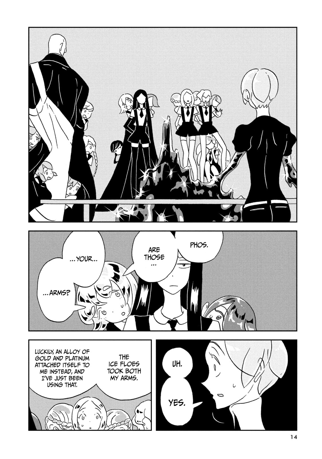 Houseki no Kuni Chapter 21 page 14 - 