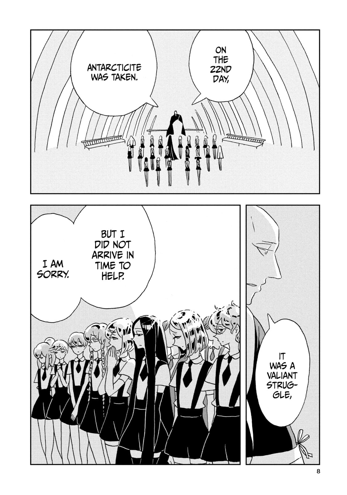 Houseki no Kuni Chapter 21 page 8 - 