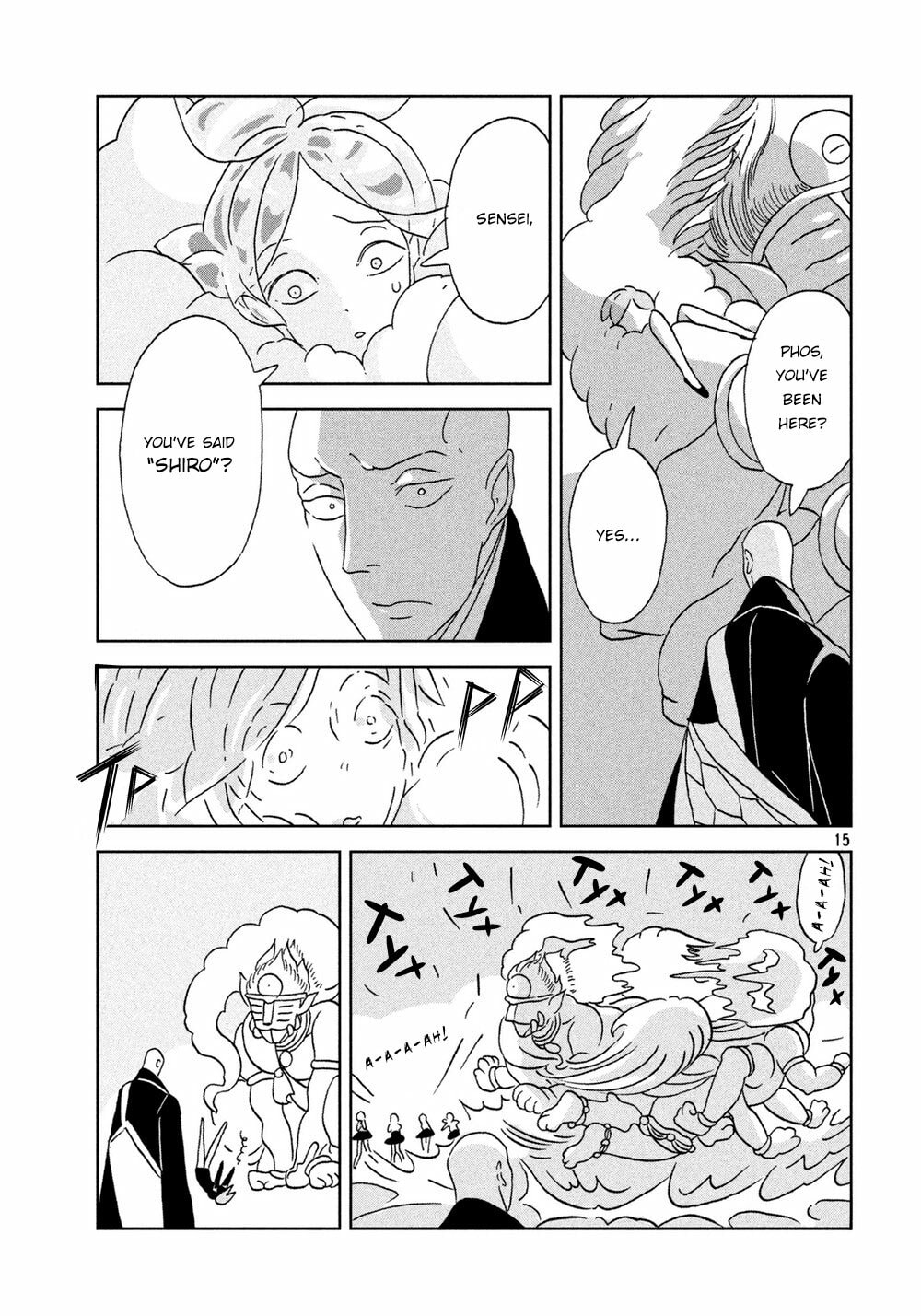 Houseki no Kuni Chapter 27.1 page 15 - 