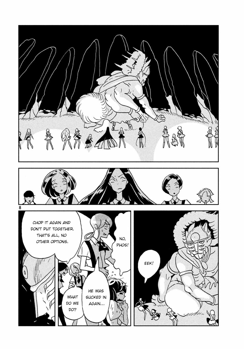 Houseki no Kuni Chapter 27.1 page 8 - 