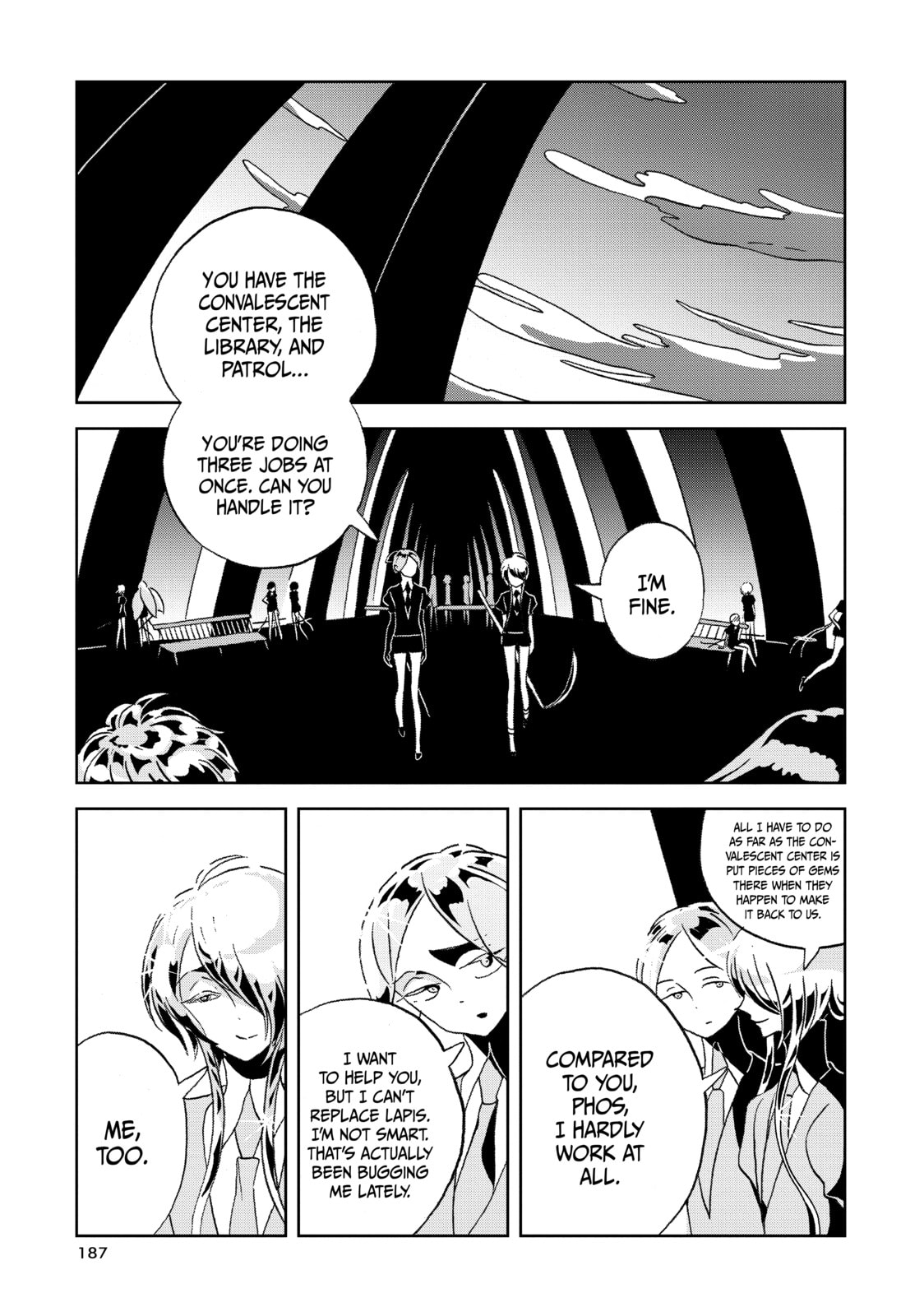 Houseki no Kuni Chapter 36 page 19 - 