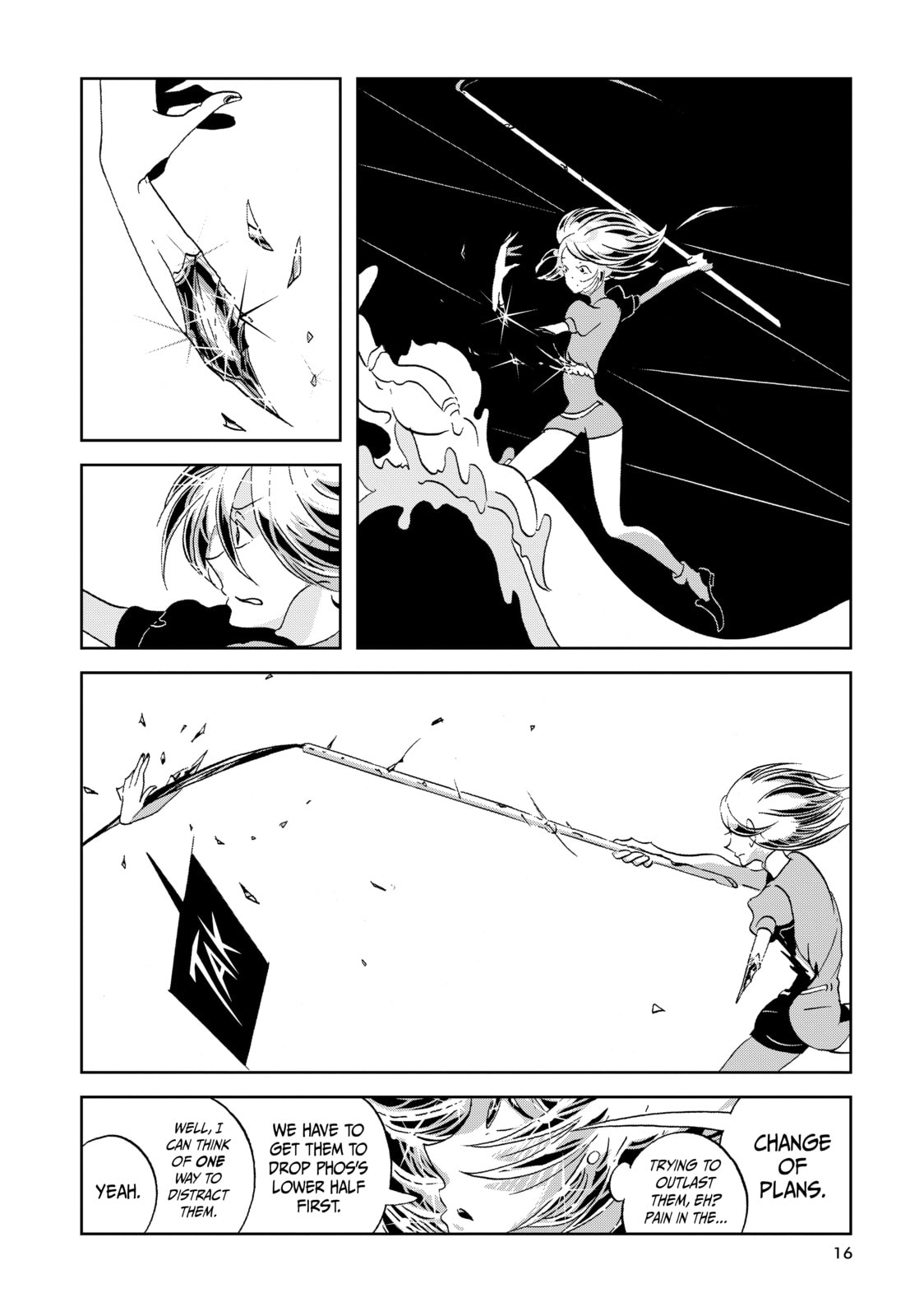 Houseki no Kuni Chapter 37 page 16 - 