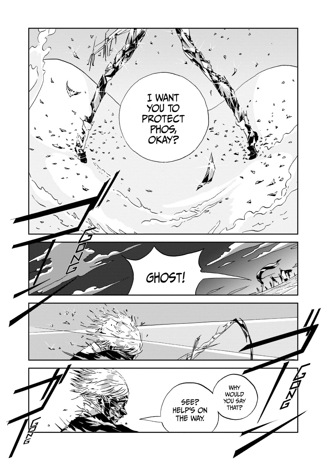 Houseki no Kuni Chapter 37 page 22 - 
