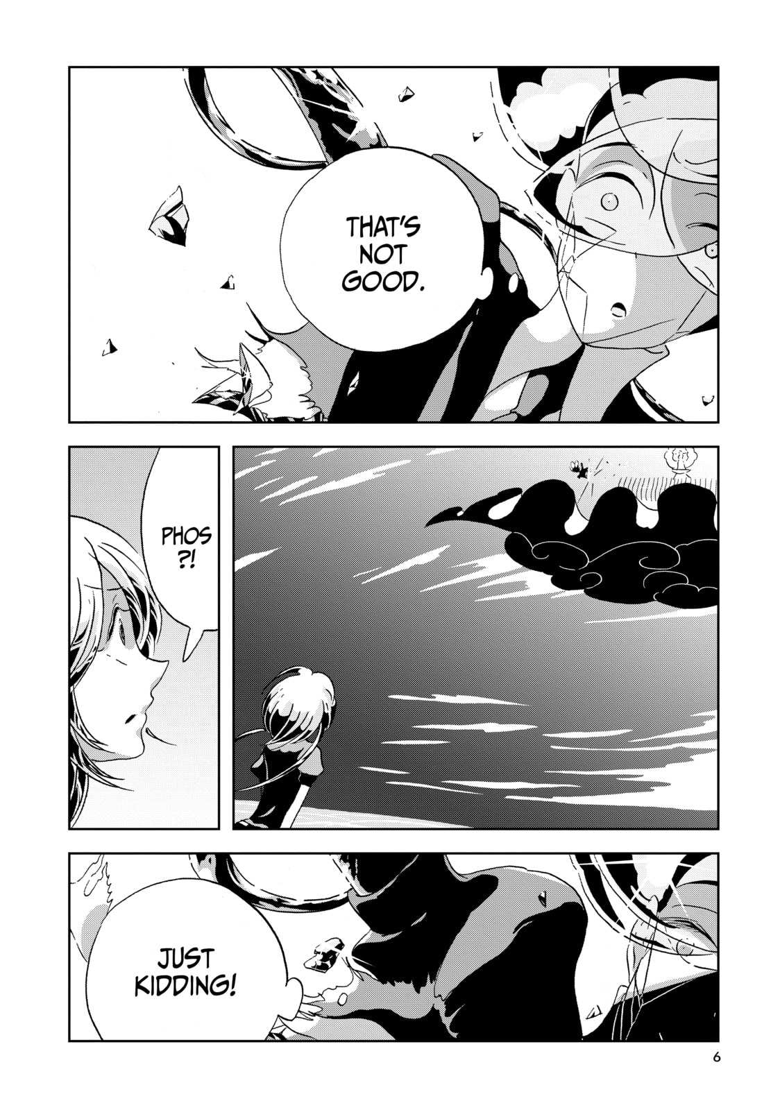 Houseki no Kuni Chapter 37 page 6 - 