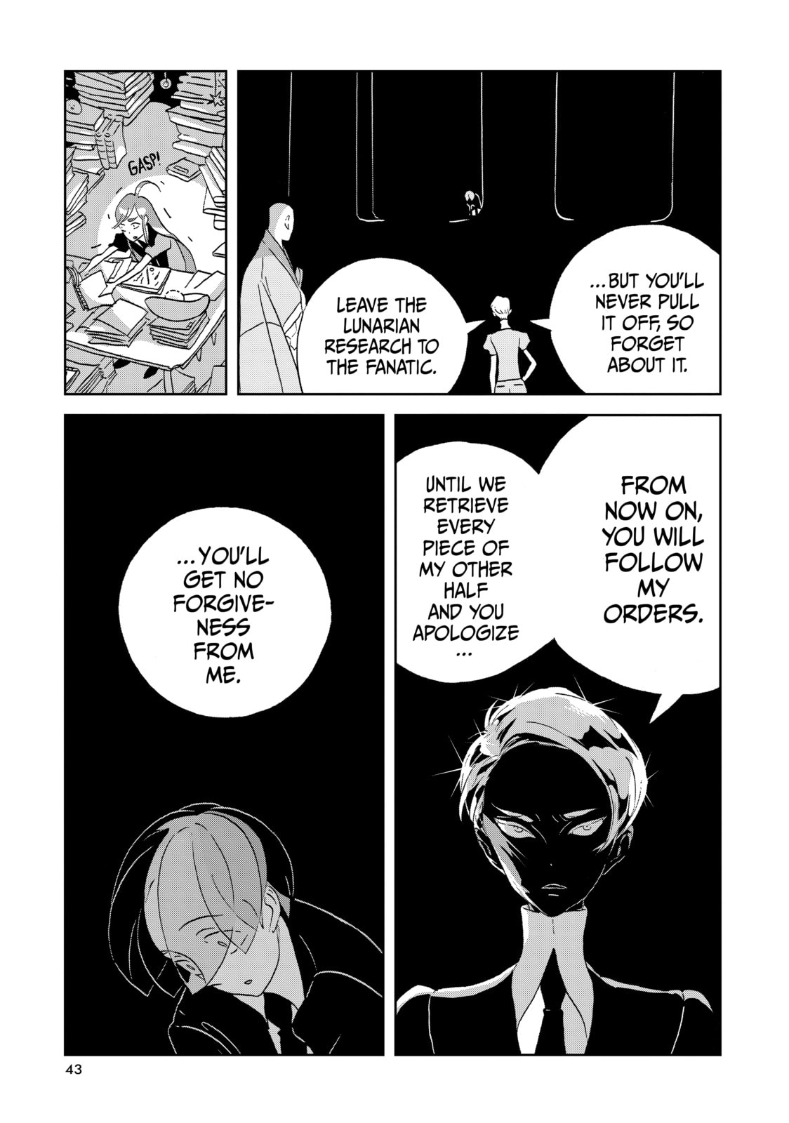 Houseki no Kuni Chapter 38 page 17 - 