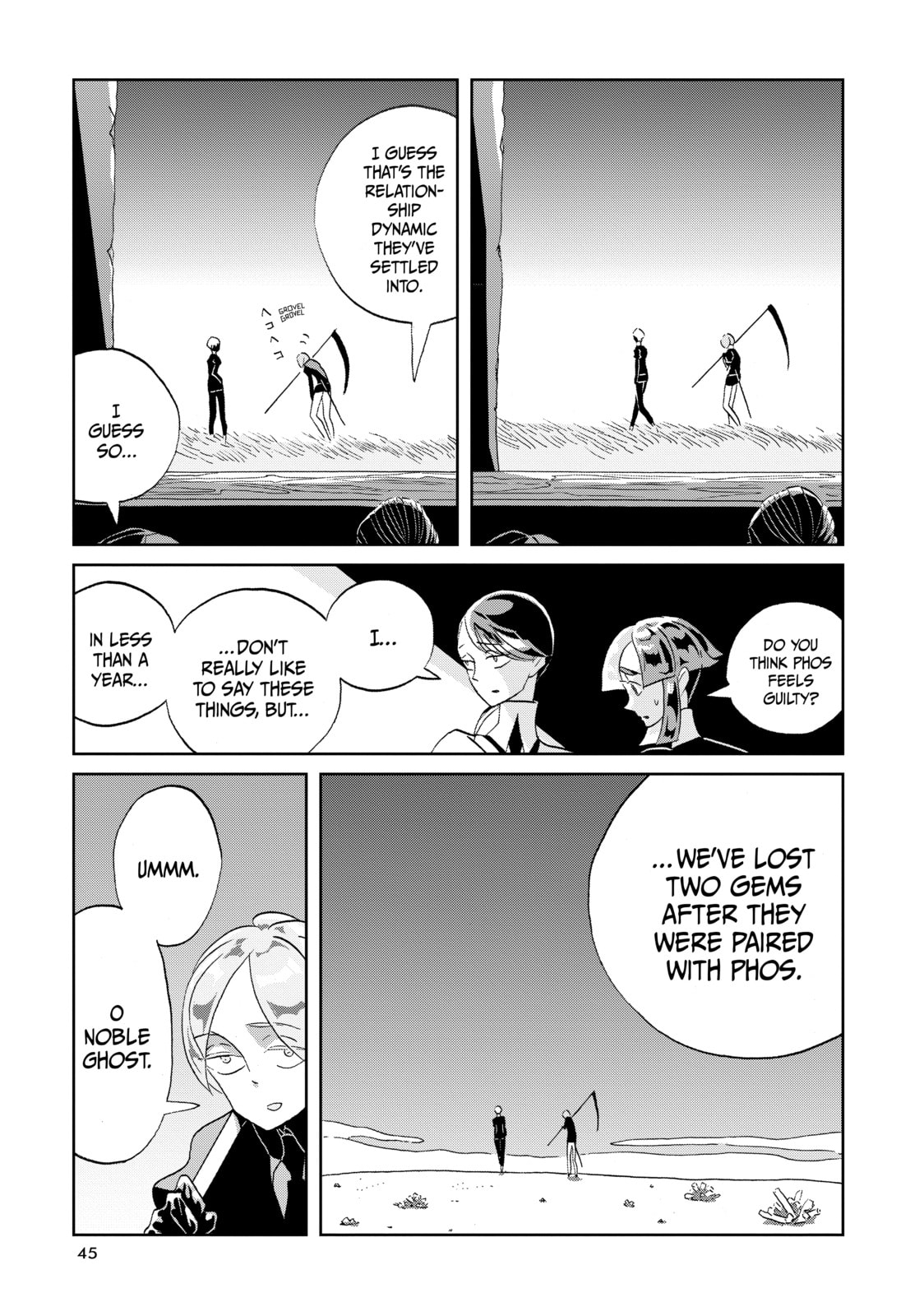 Houseki no Kuni Chapter 38 page 19 - 