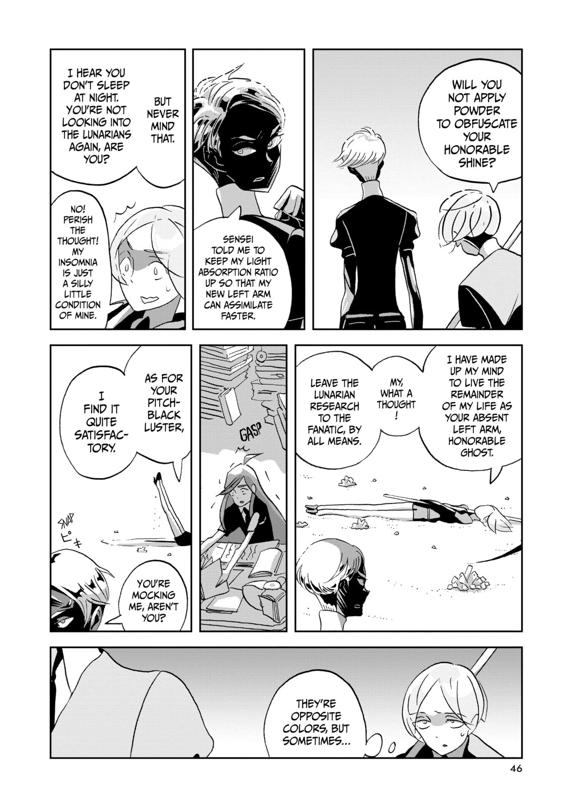 Houseki no Kuni Chapter 38 page 20 - 