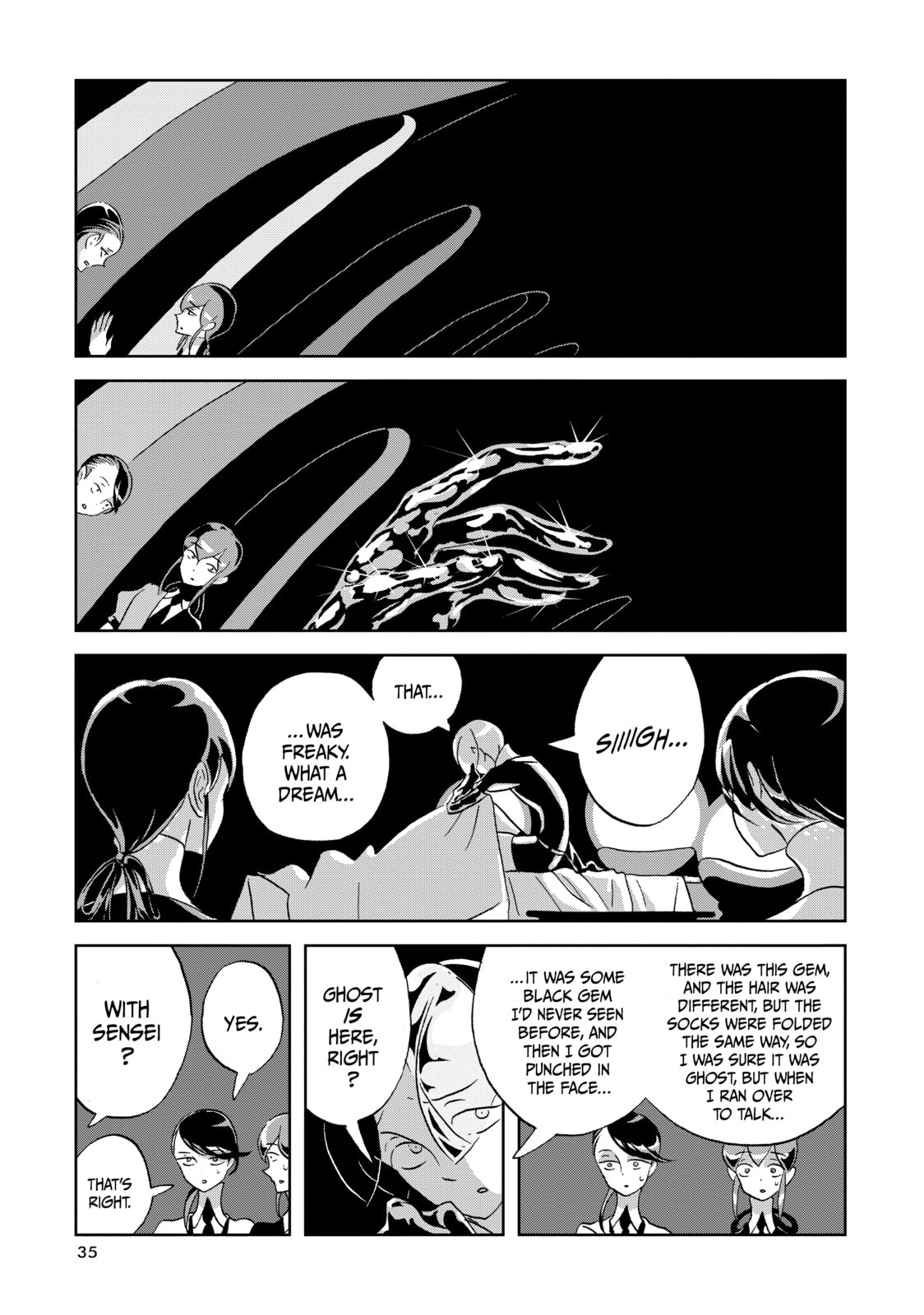Houseki no Kuni Chapter 38 page 9 - 