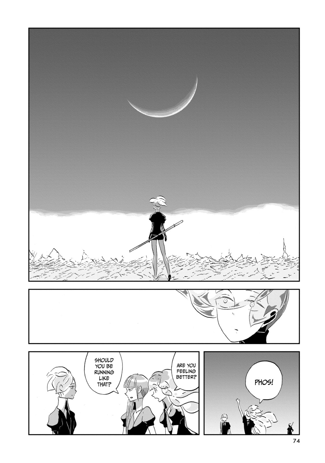 Houseki no Kuni Chapter 40 page 4 - 