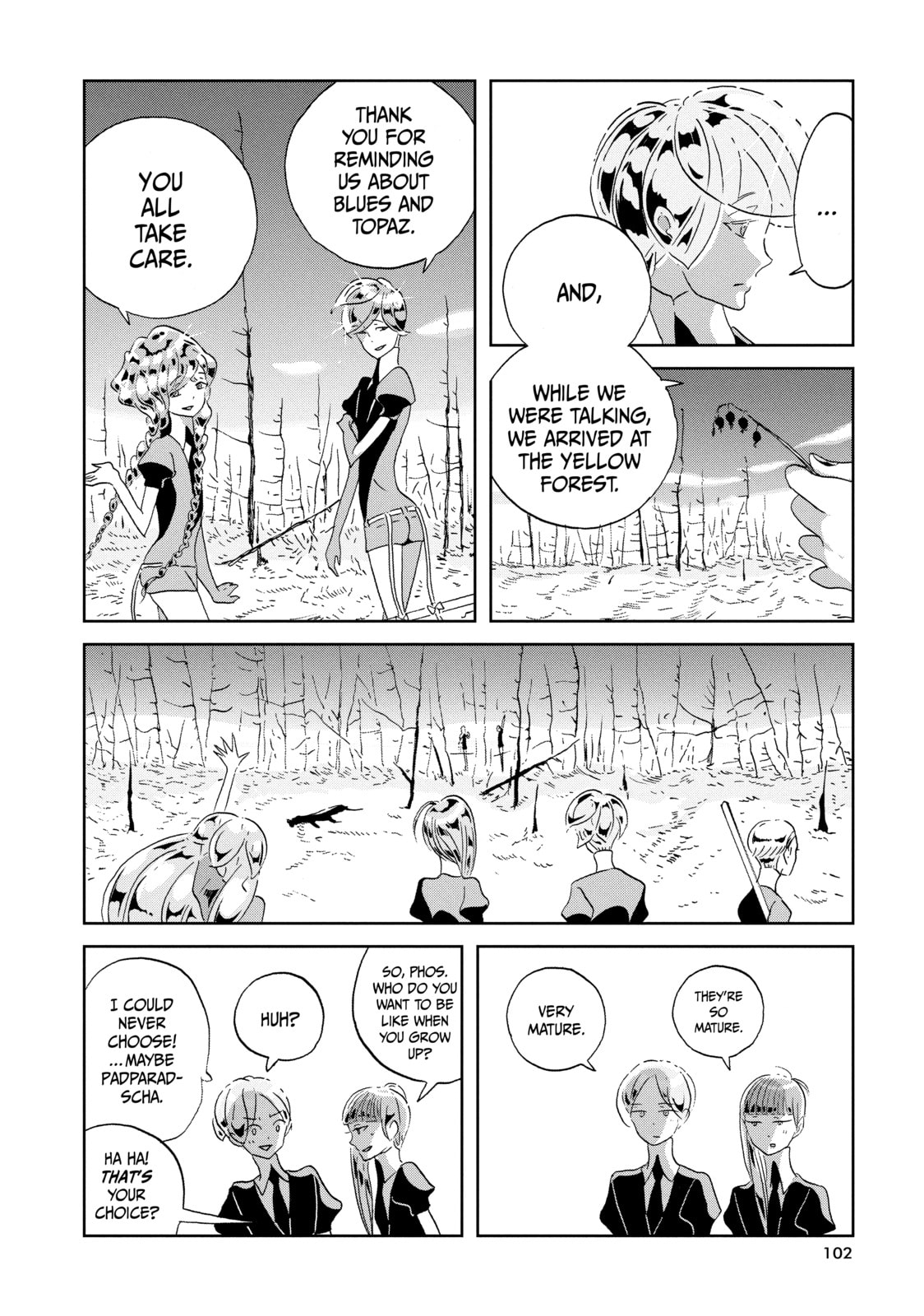Houseki no Kuni Chapter 41 page 12 - 
