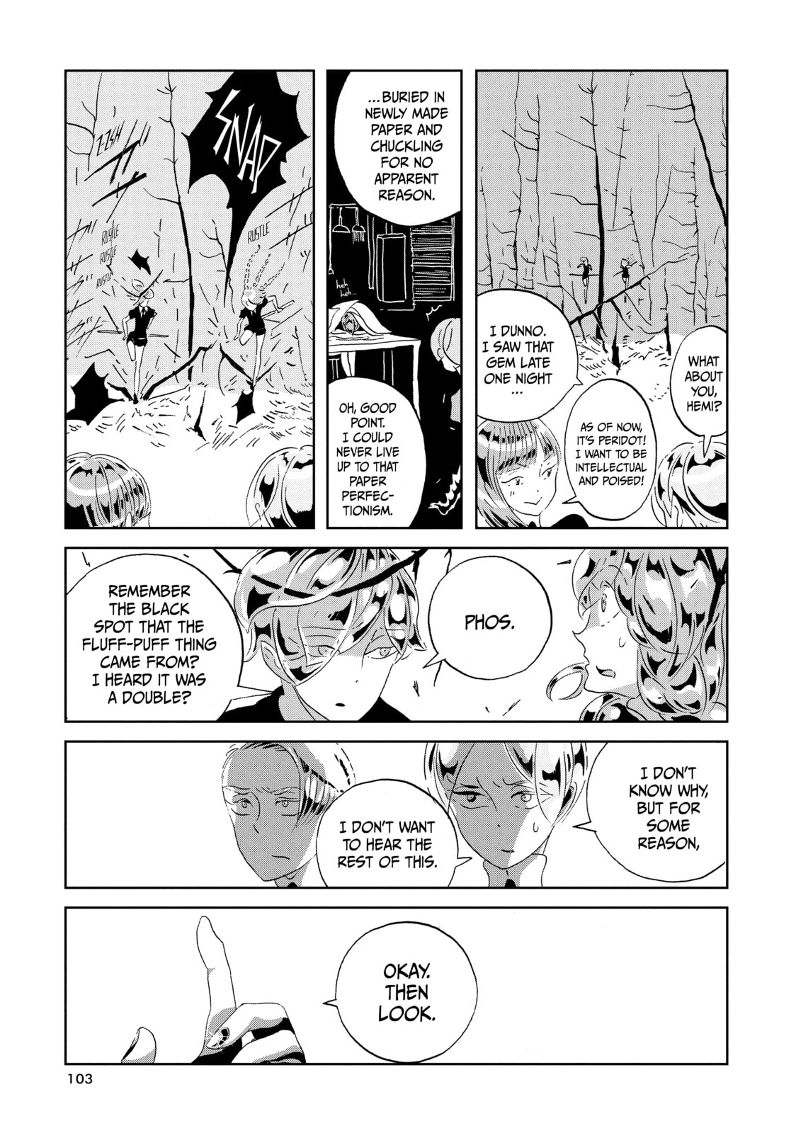 Houseki no Kuni Chapter 41 page 13 - 