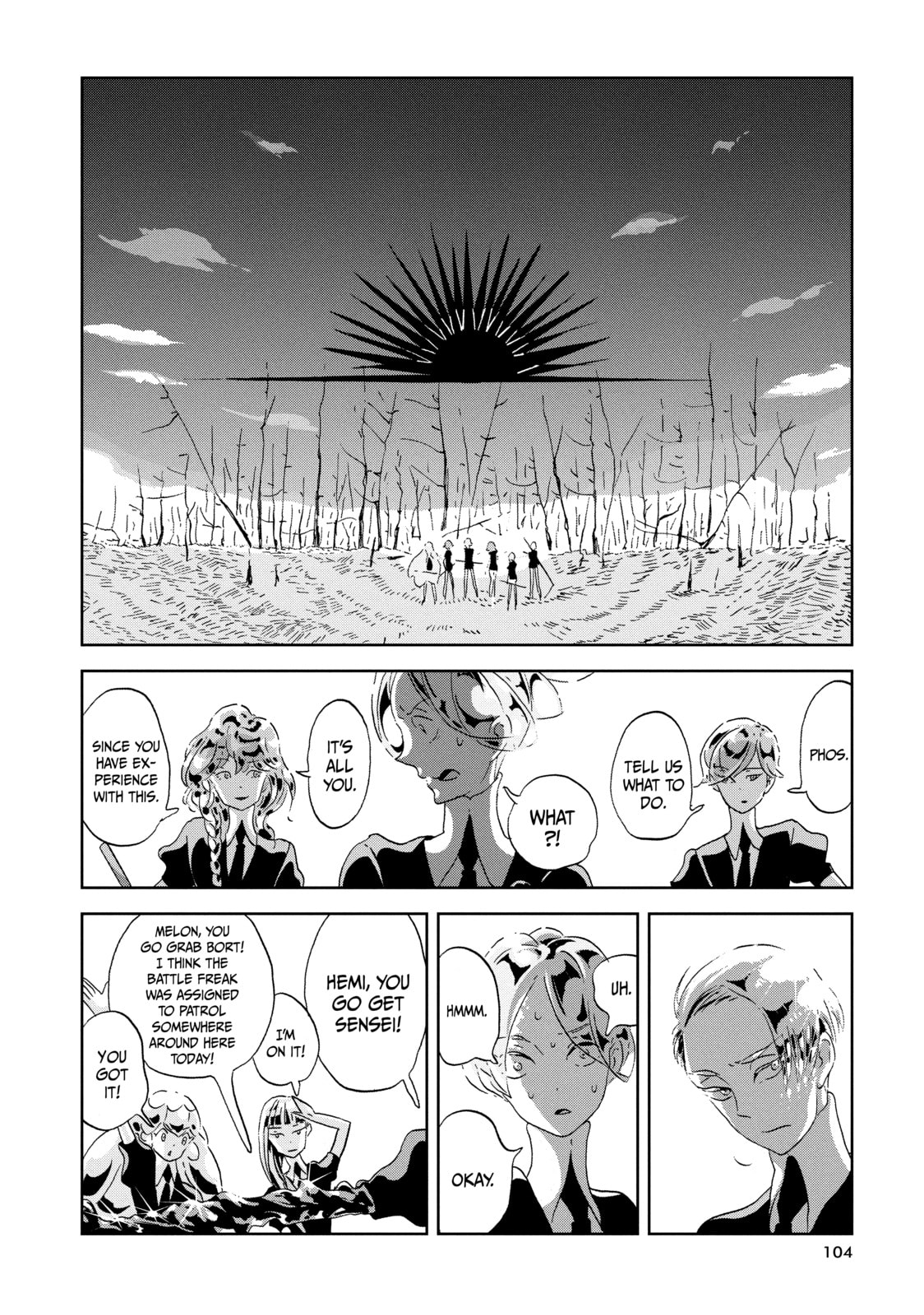 Houseki no Kuni Chapter 41 page 14 - 