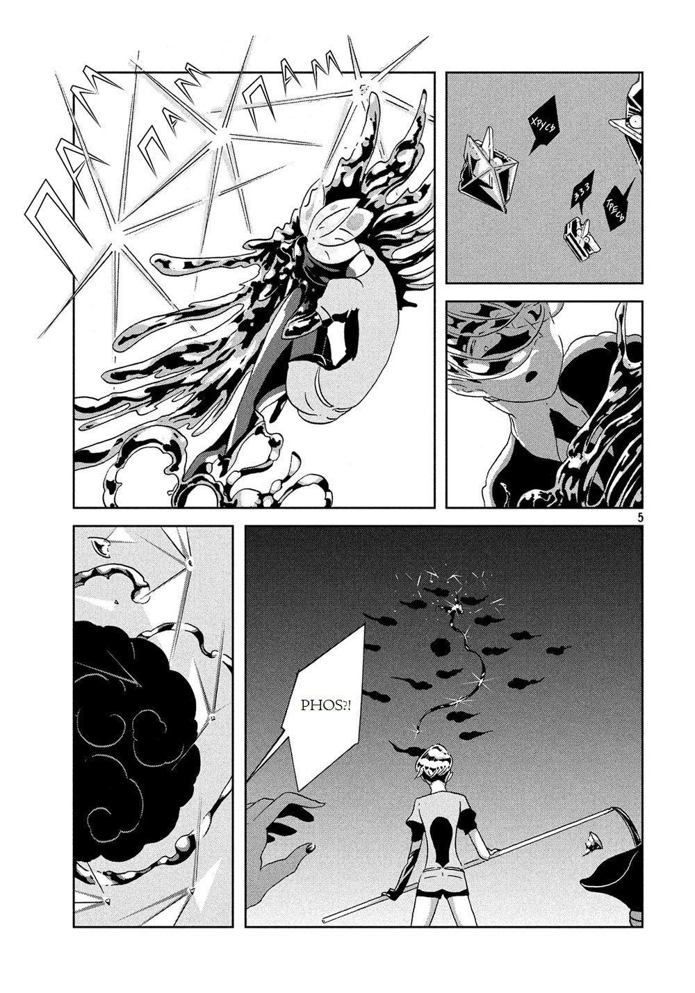 Houseki no Kuni Chapter 42.1 page 7 - 