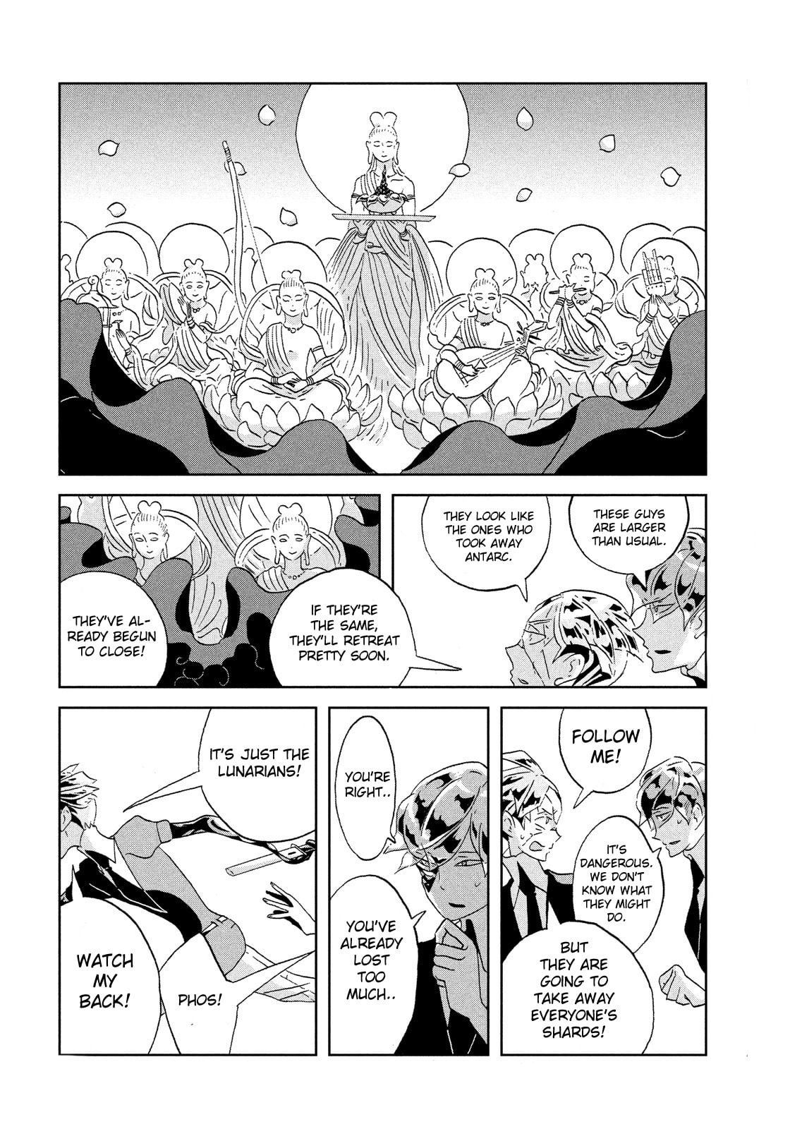 Houseki no Kuni Chapter 42.2 page 18 - 