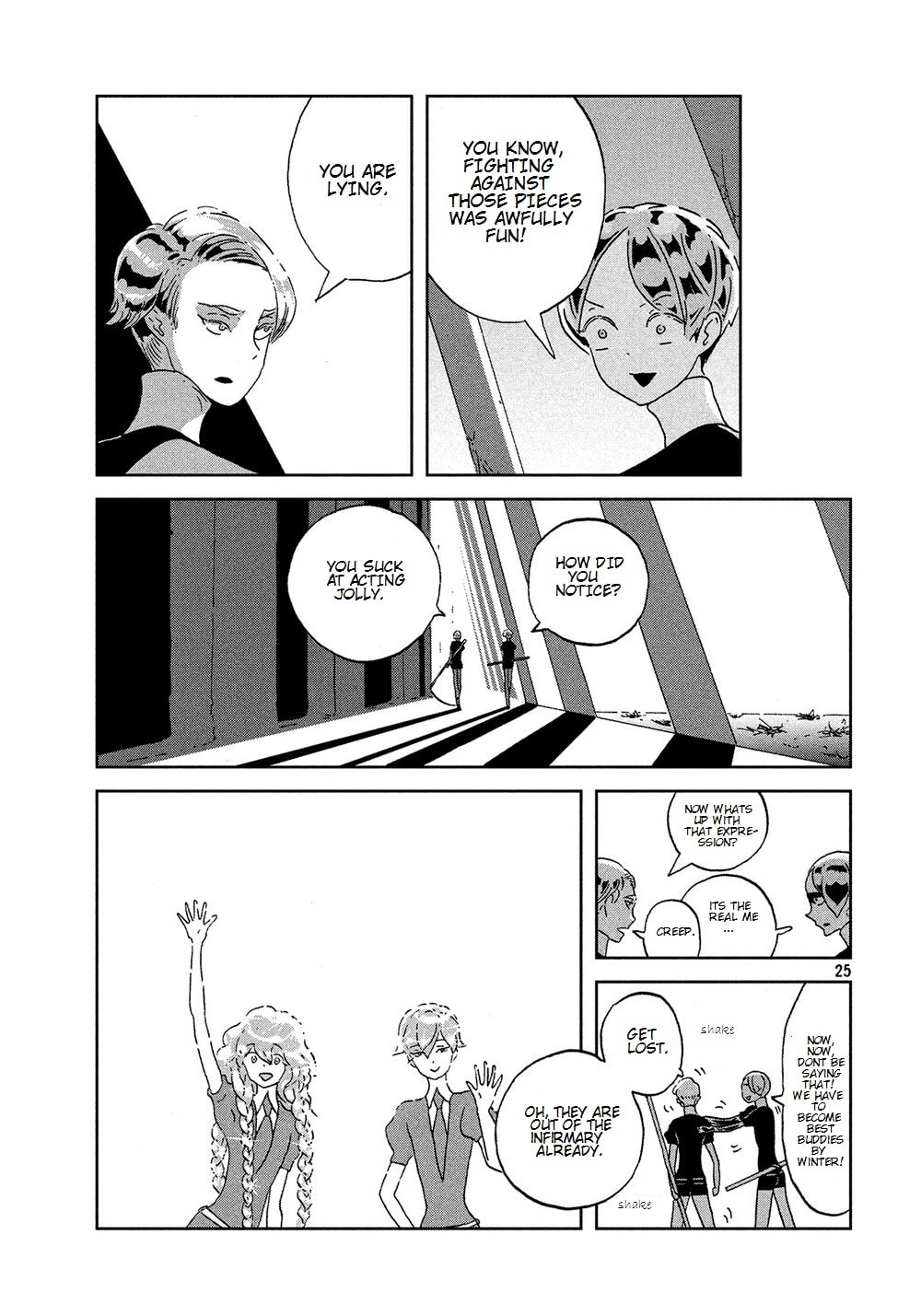Houseki no Kuni Chapter 43.1 page 25 - 