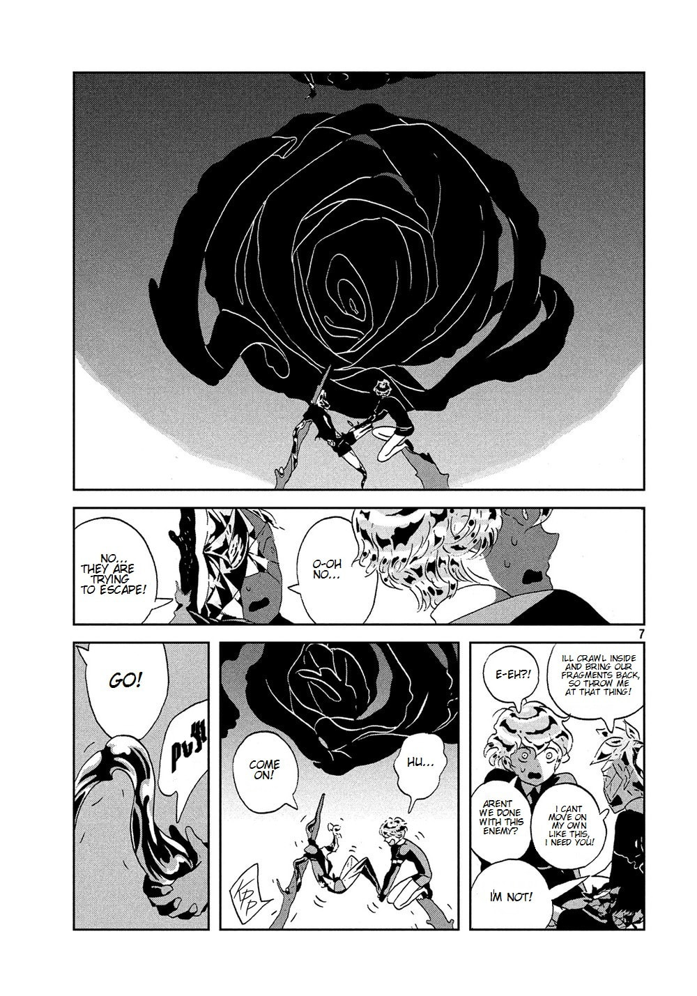Houseki no Kuni Chapter 43.1 page 7 - 