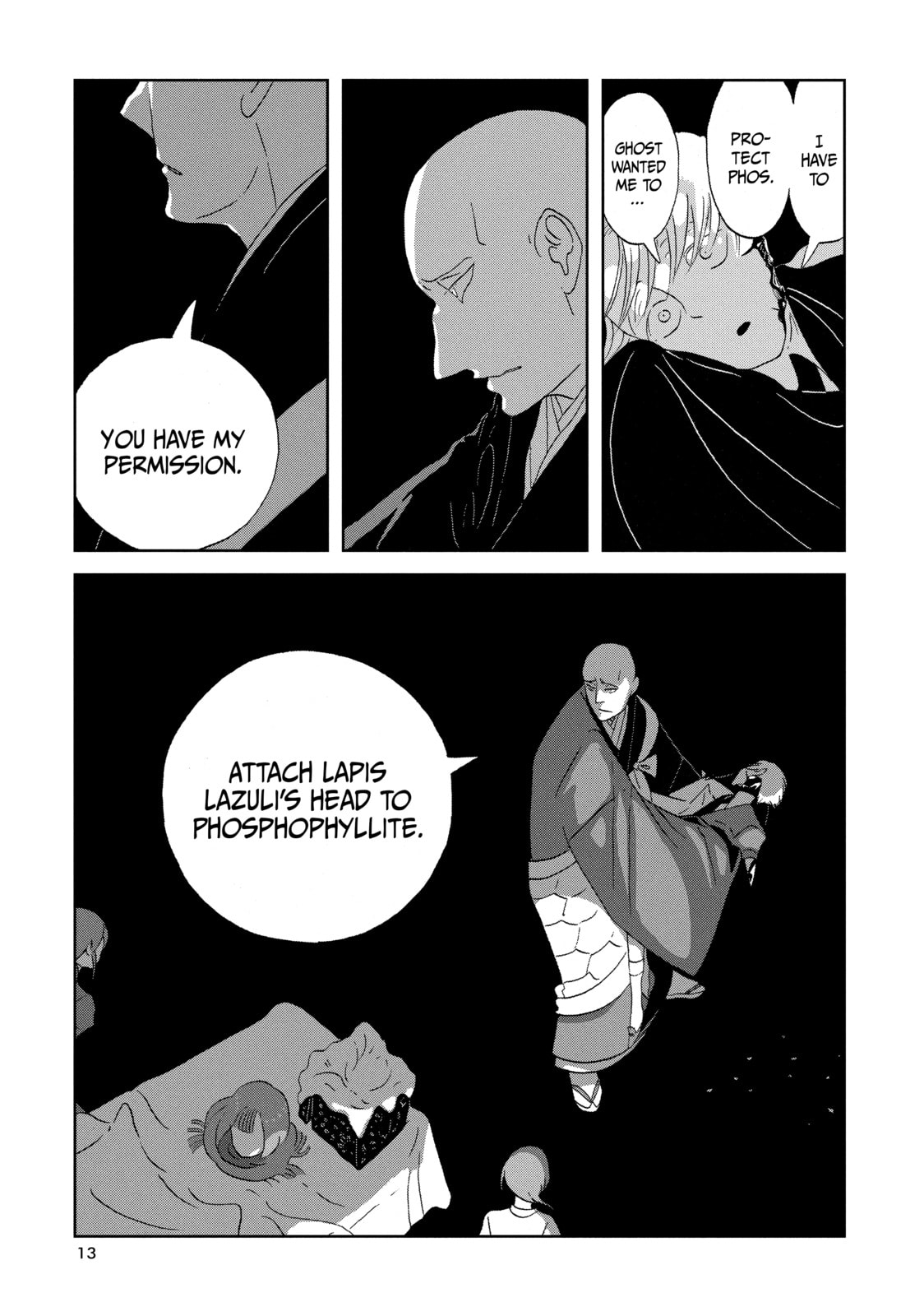 Houseki no Kuni Chapter 45 page 13 - 