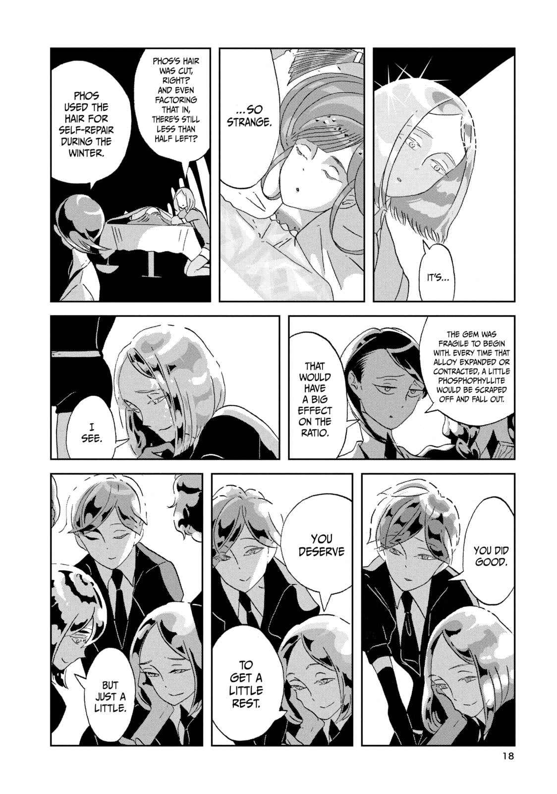 Houseki no Kuni Chapter 45 page 18 - 