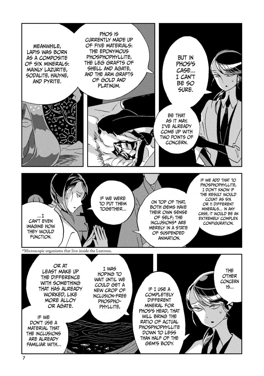 Houseki no Kuni Chapter 45 page 7 - 