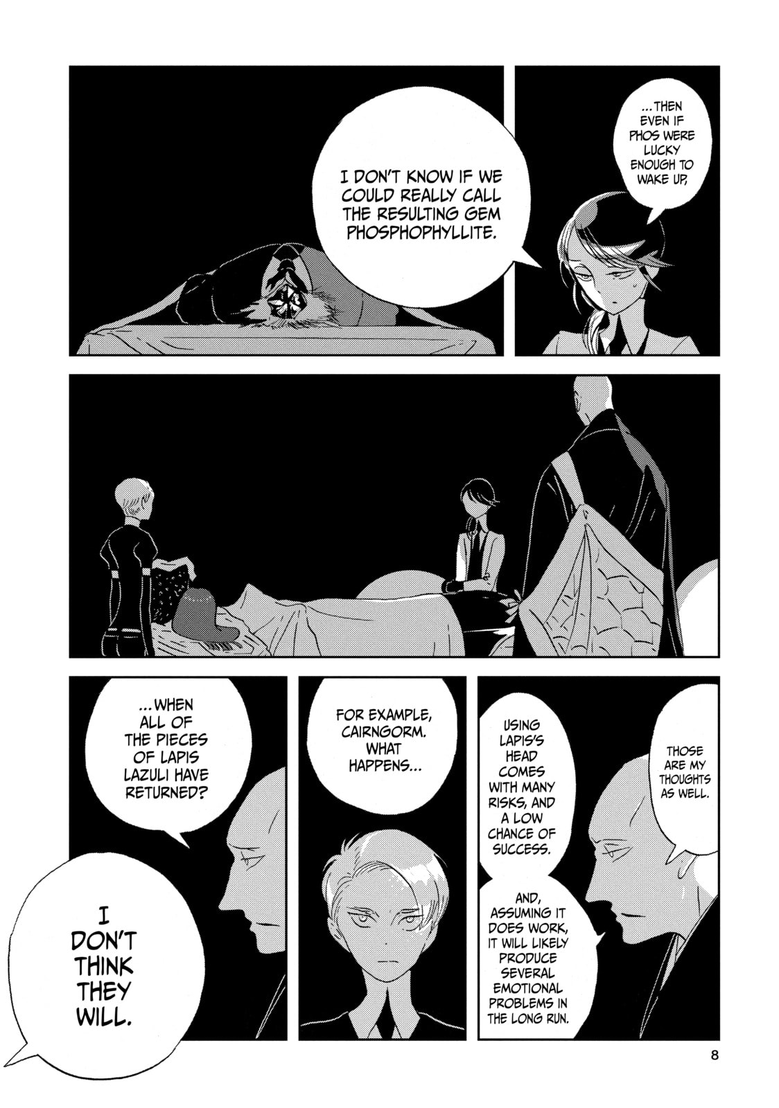 Houseki no Kuni Chapter 45 page 8 - 