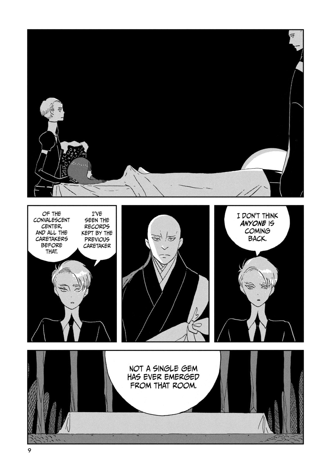 Houseki no Kuni Chapter 45 page 9 - 