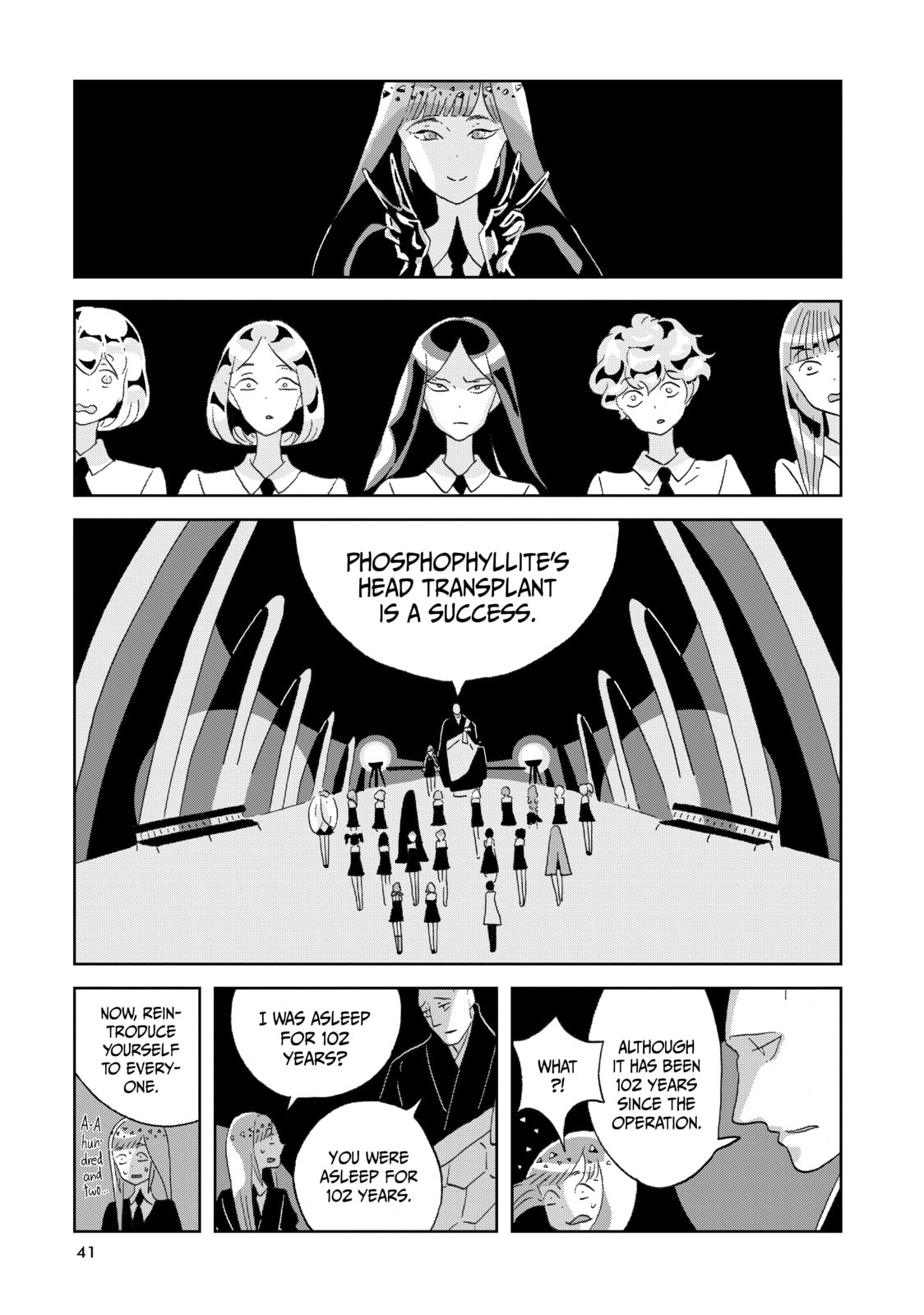 Houseki no Kuni Chapter 46 page 11 - 