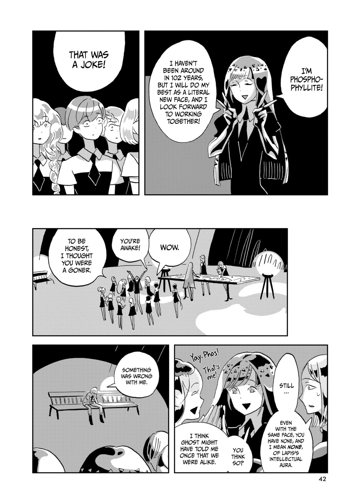 Houseki no Kuni Chapter 46 page 12 - 
