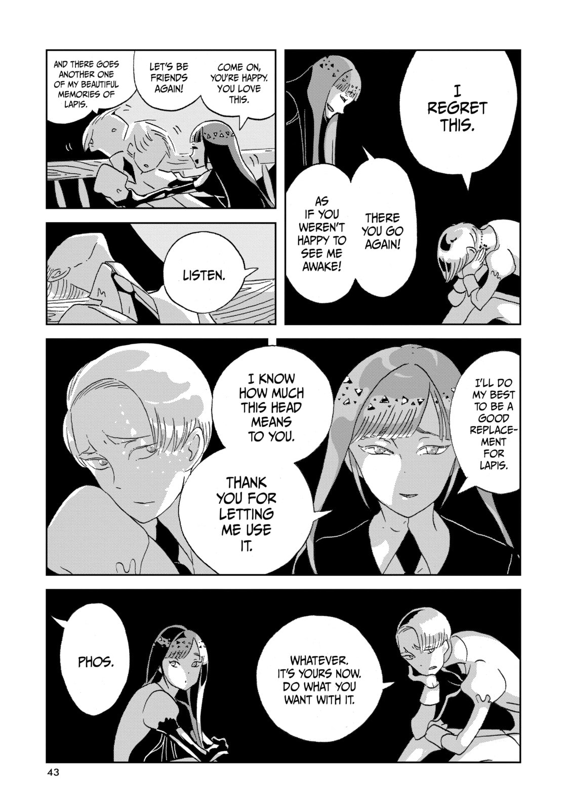 Houseki no Kuni Chapter 46 page 13 - 