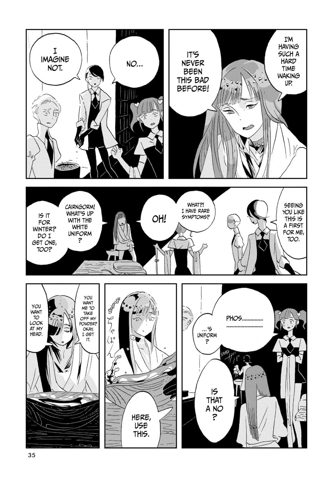 Houseki no Kuni Chapter 46 page 5 - 