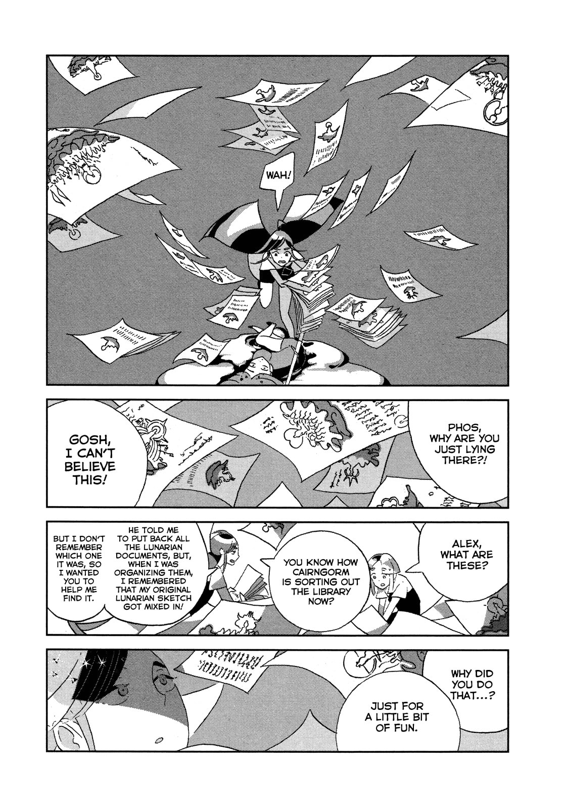 Houseki no Kuni Chapter 47.1 page 4 - 