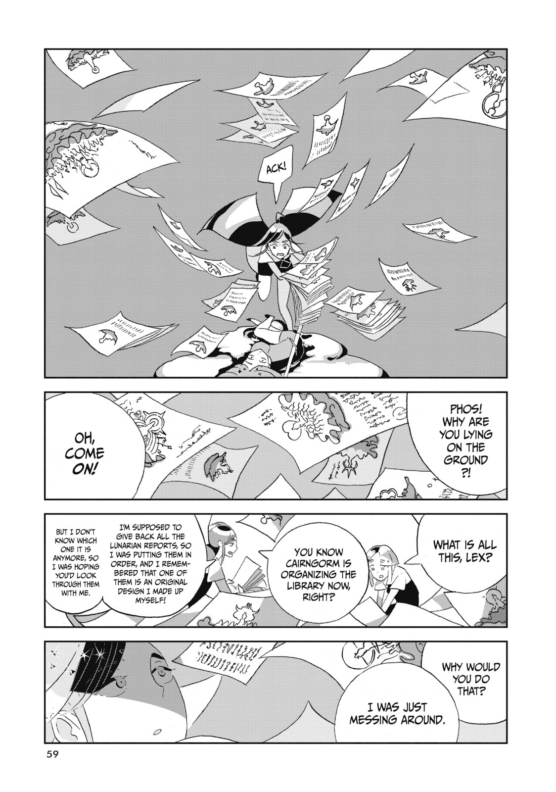 Houseki no Kuni Chapter 47 page 3 - 
