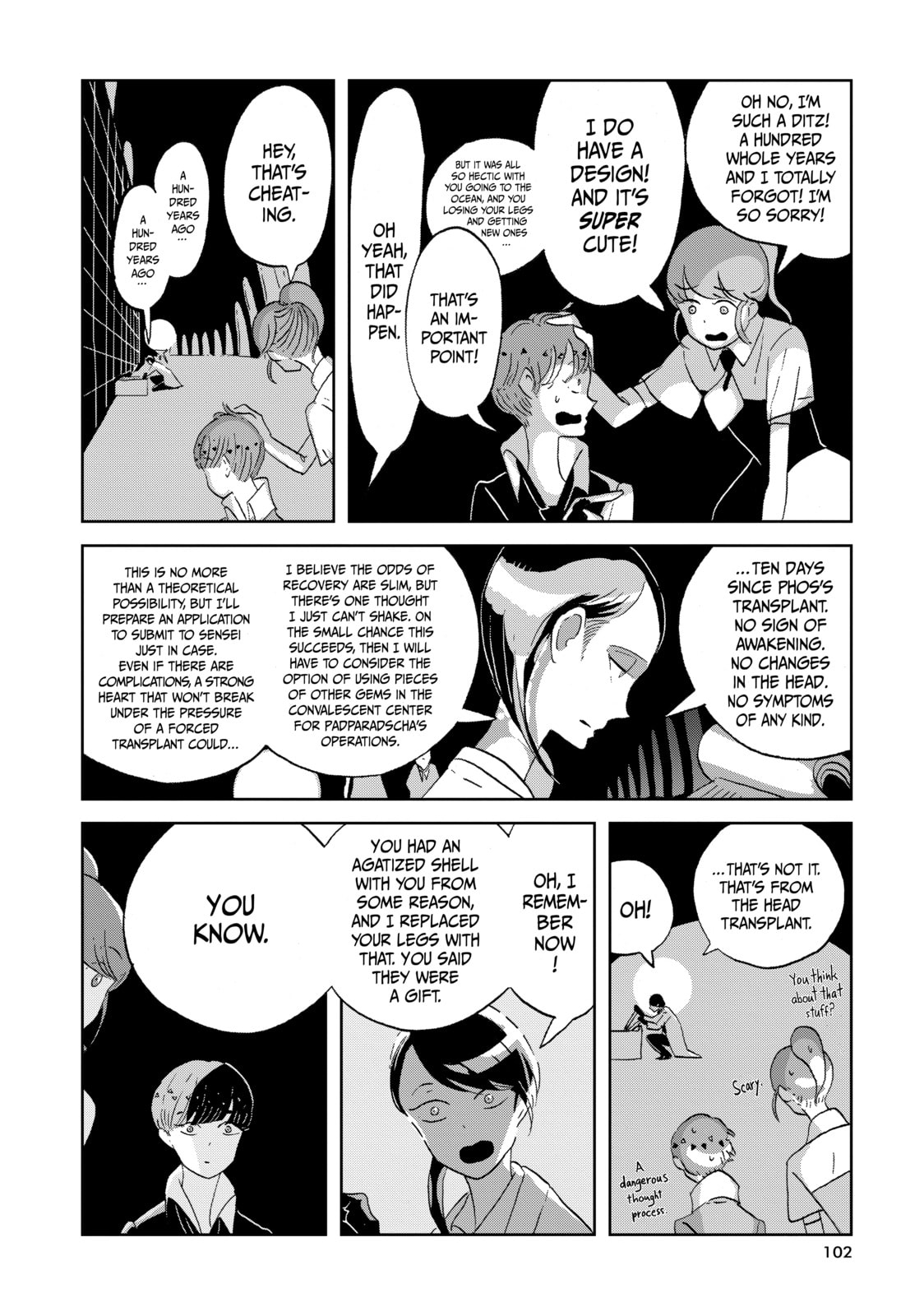 Houseki no Kuni Chapter 49 page 6 - 