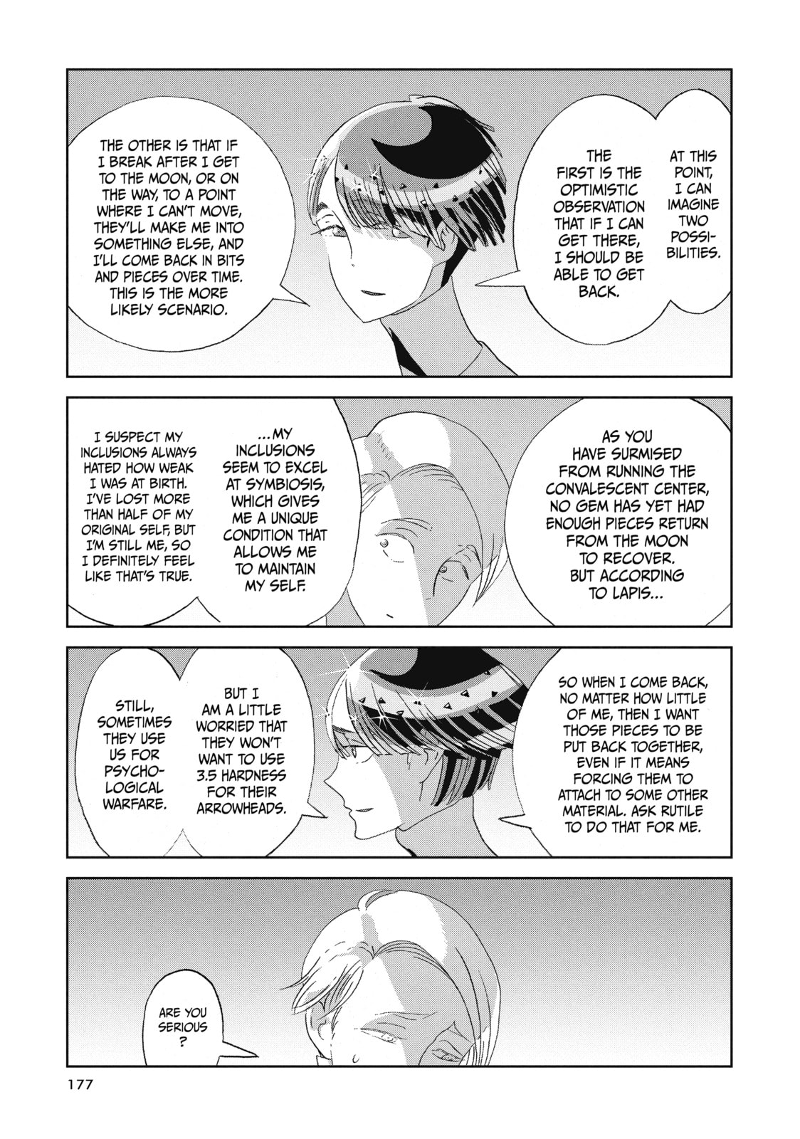 Houseki no Kuni Chapter 52 page 9 - 