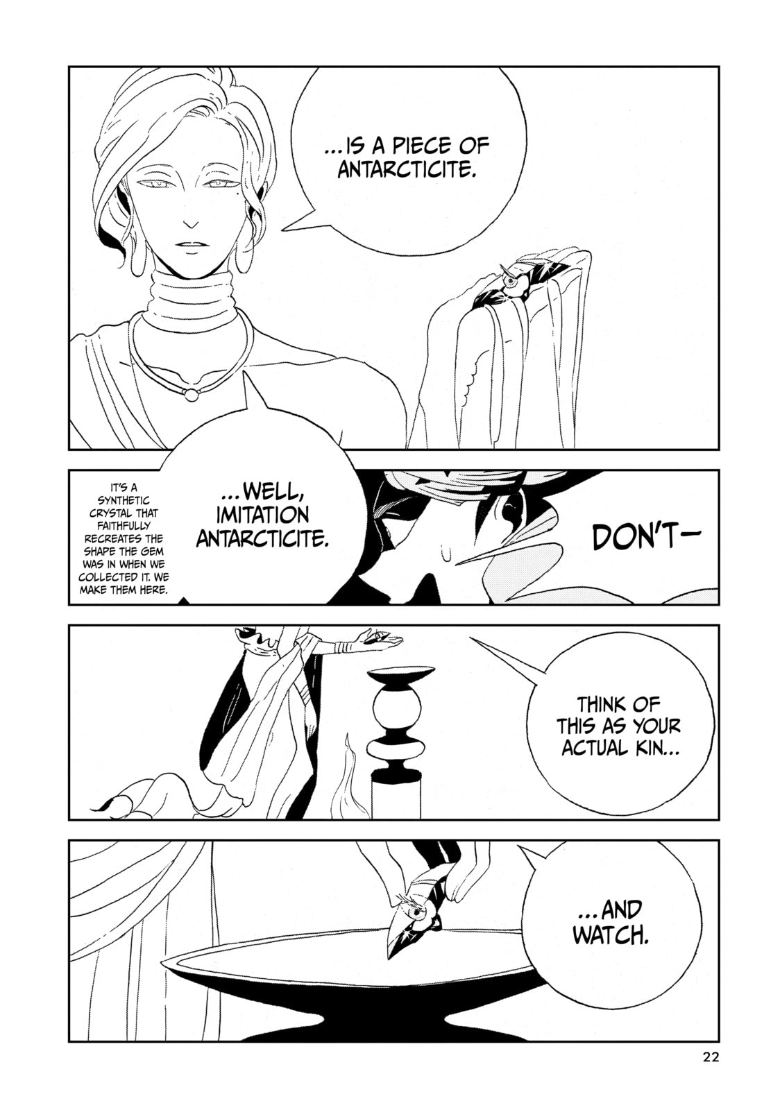 Houseki no Kuni Chapter 53 page 20 - 