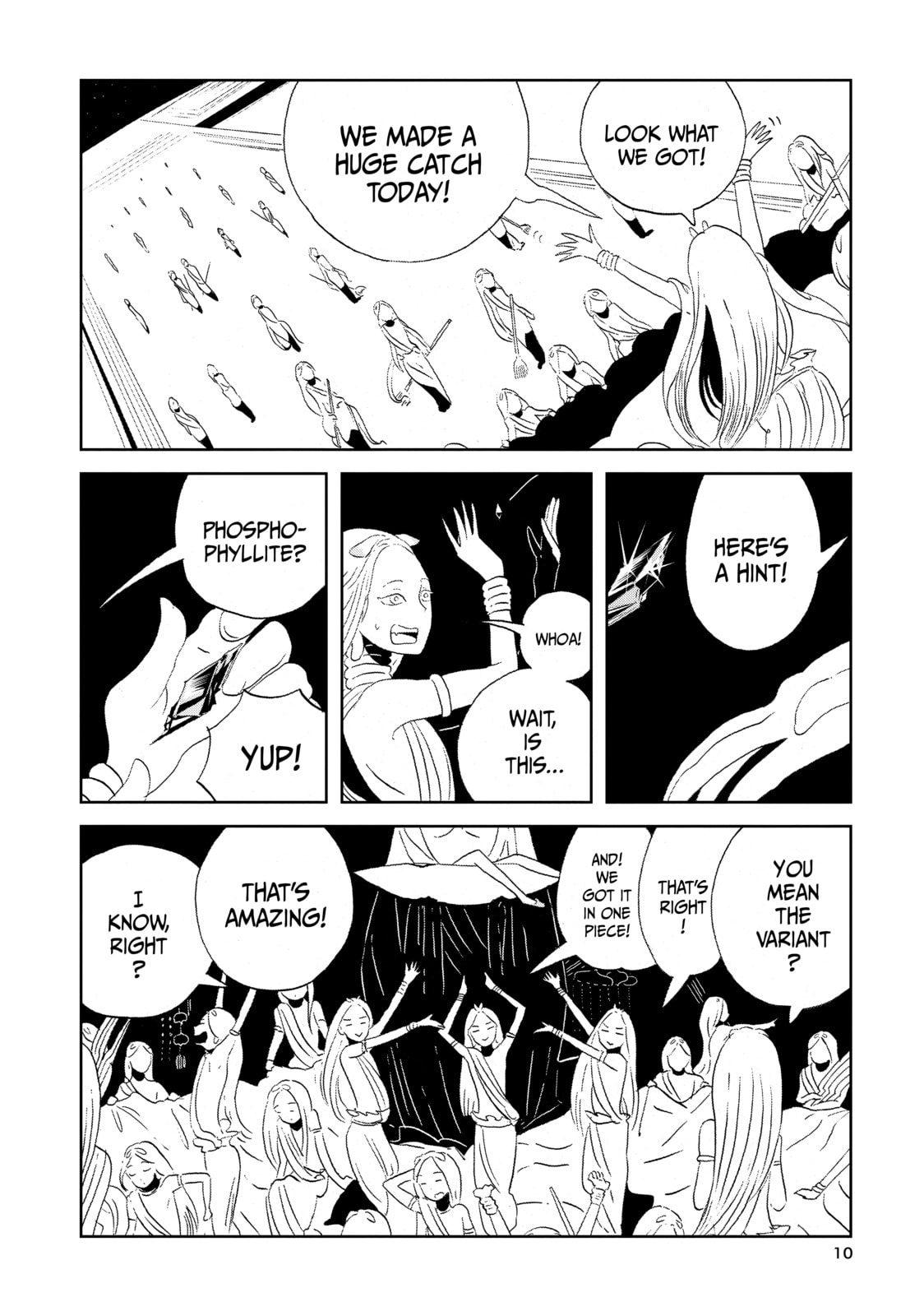 Houseki no Kuni Chapter 53 page 10 - 