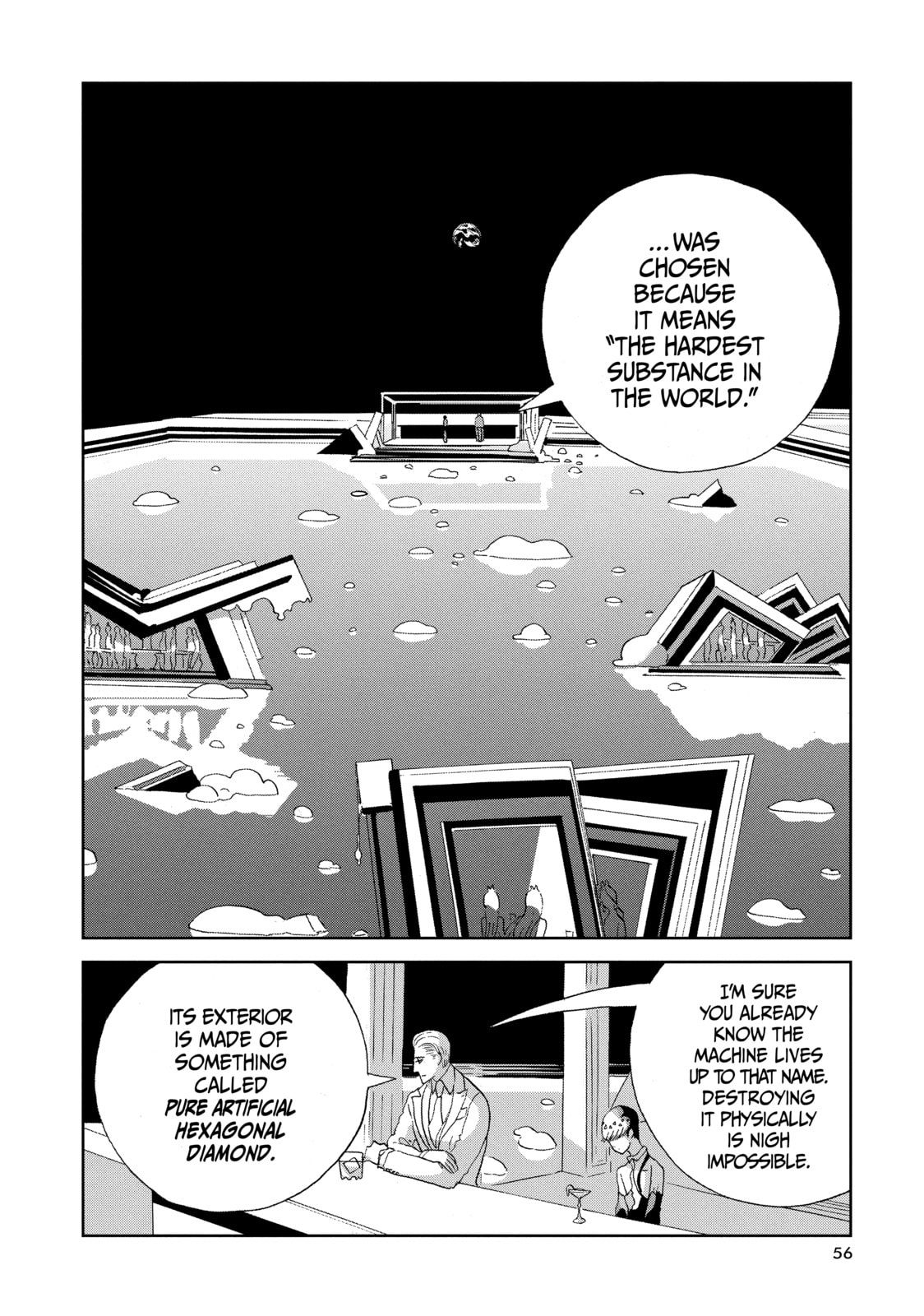 Houseki no Kuni Chapter 55 page 4 - 