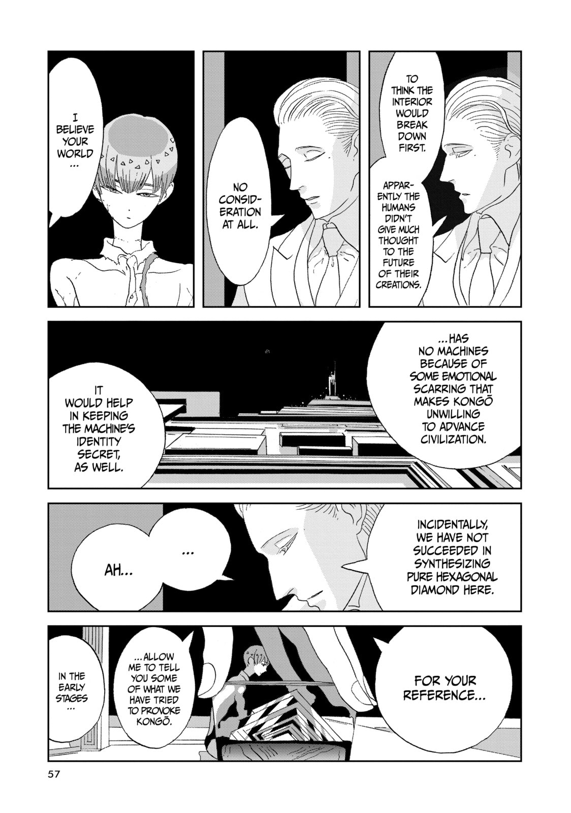 Houseki no Kuni Chapter 55 page 5 - 