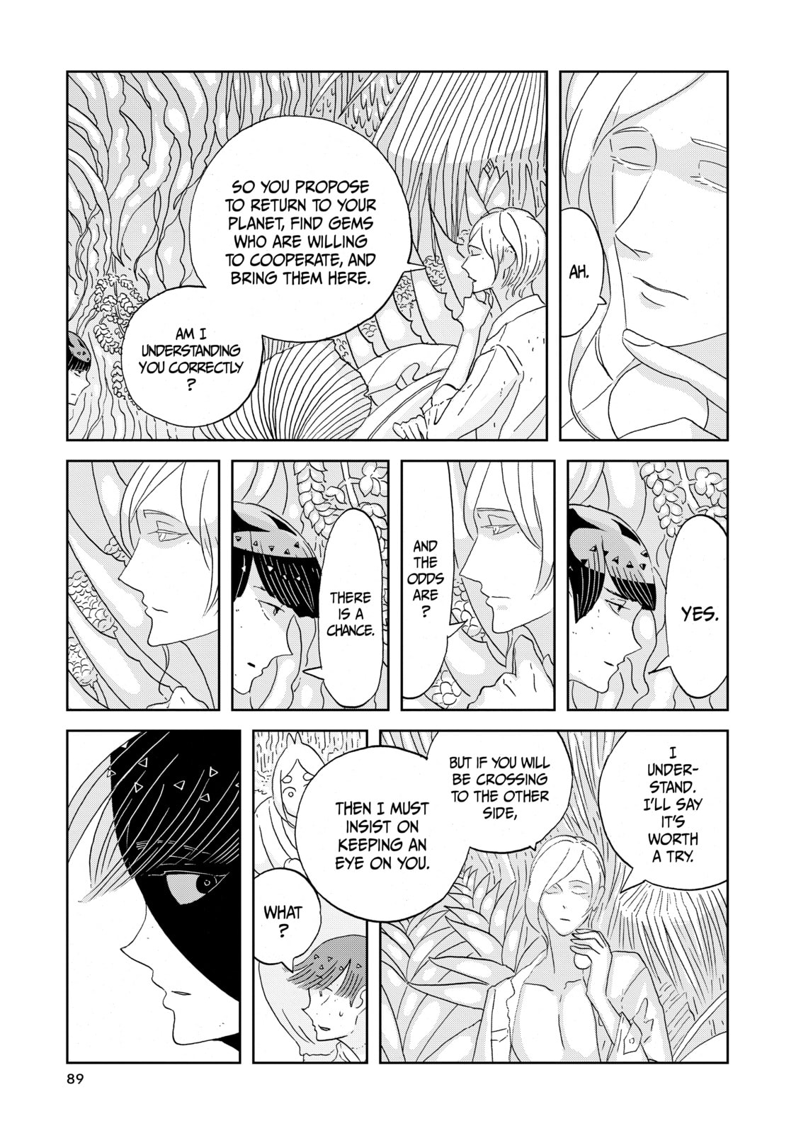 Houseki no Kuni Chapter 56 page 17 - 