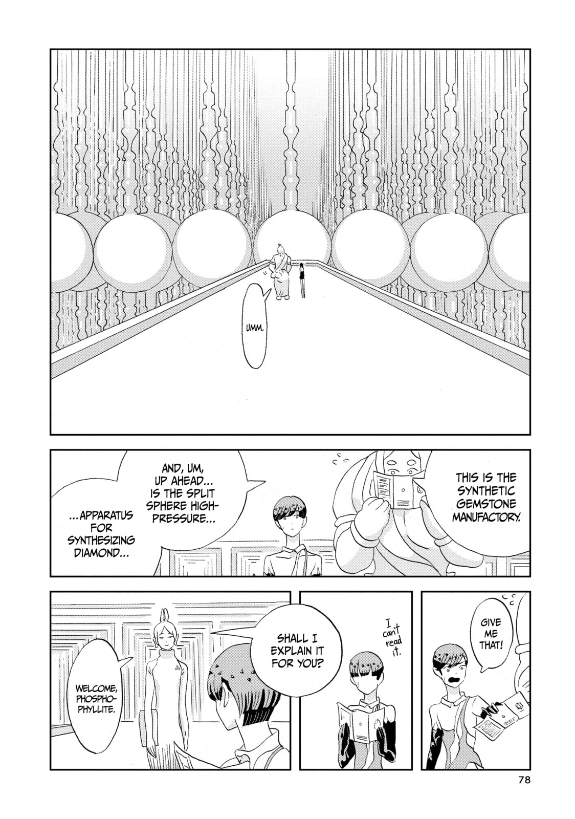 Houseki no Kuni Chapter 56 page 6 - 