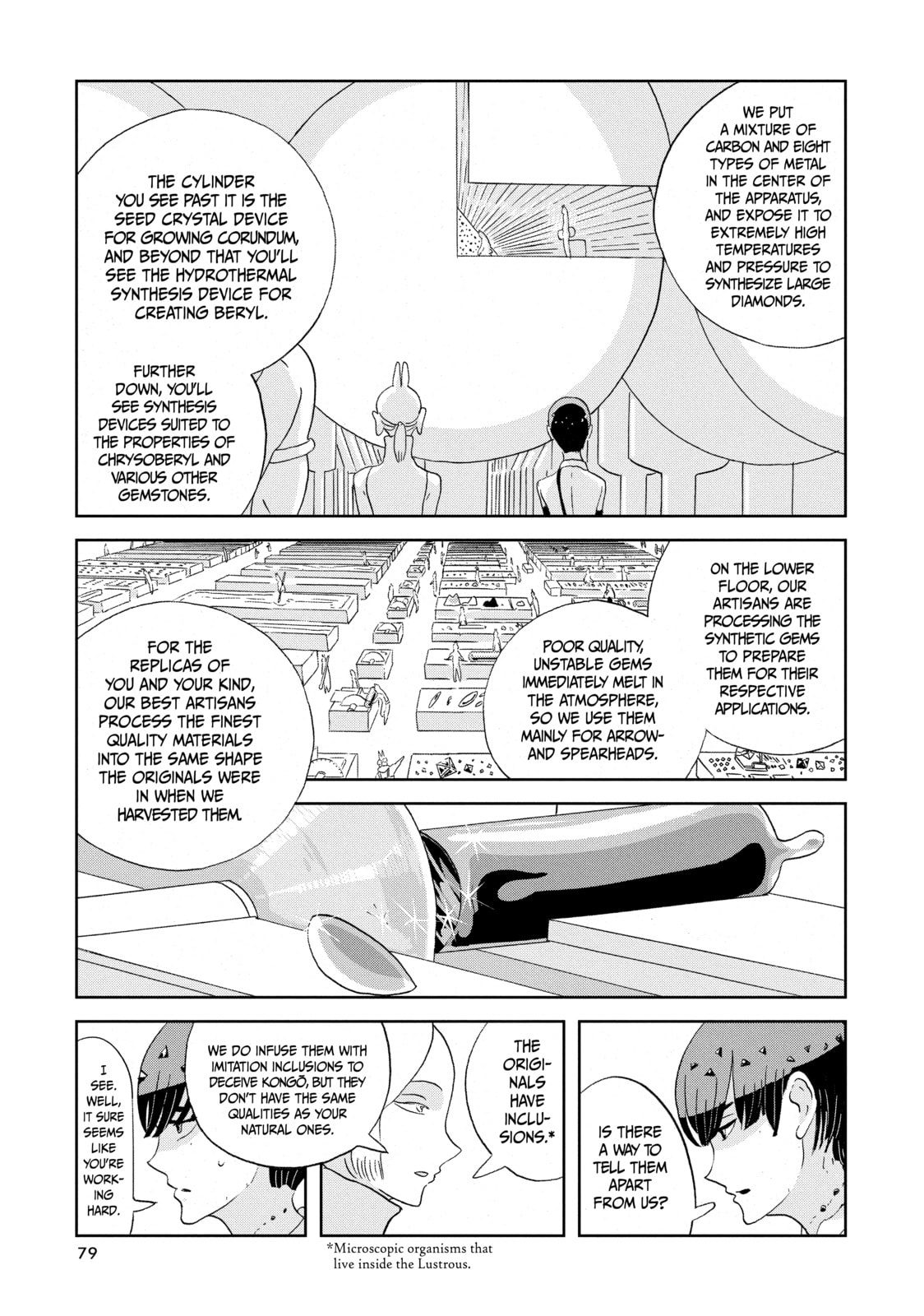 Houseki no Kuni Chapter 56 page 7 - 