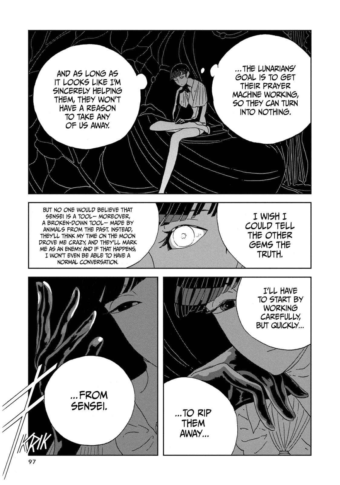 Houseki no Kuni Chapter 57 page 3 - 