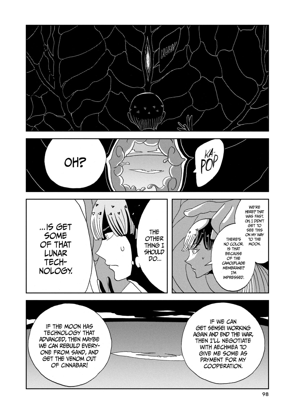Houseki no Kuni Chapter 57 page 4 - 